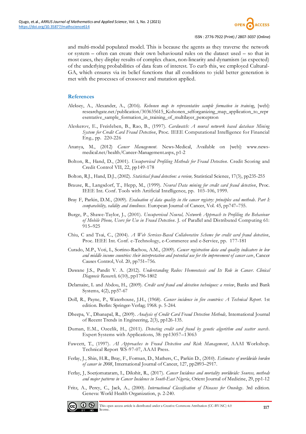 JURIS Empirical Evaluation for Intelligent Predictive Models in Prediction of Potential Cancer Problematic Cases In Nigeria