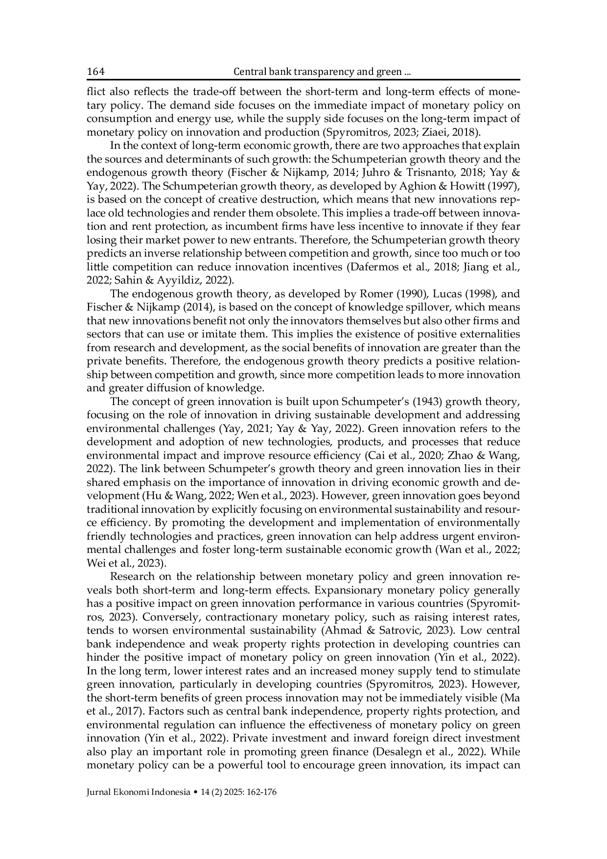 JURIS Central bank transparency and green innovation policy in Indonesia