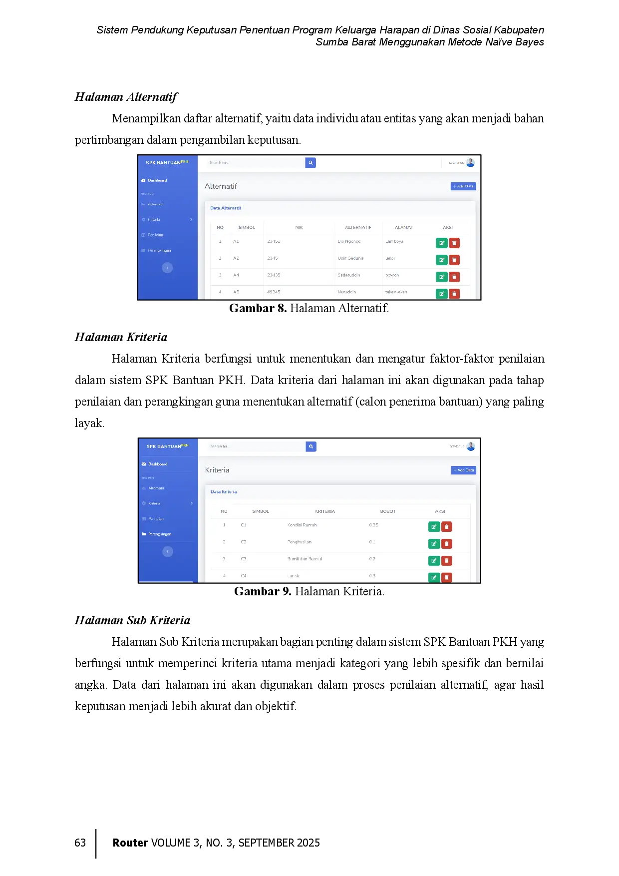 juris Sistem Pendukung Keputusan Penentuan Program Keluarga Harapan di Dinas Sosial Kabupaten Sumba Barat Menggunakan Metode Na ve Bayes