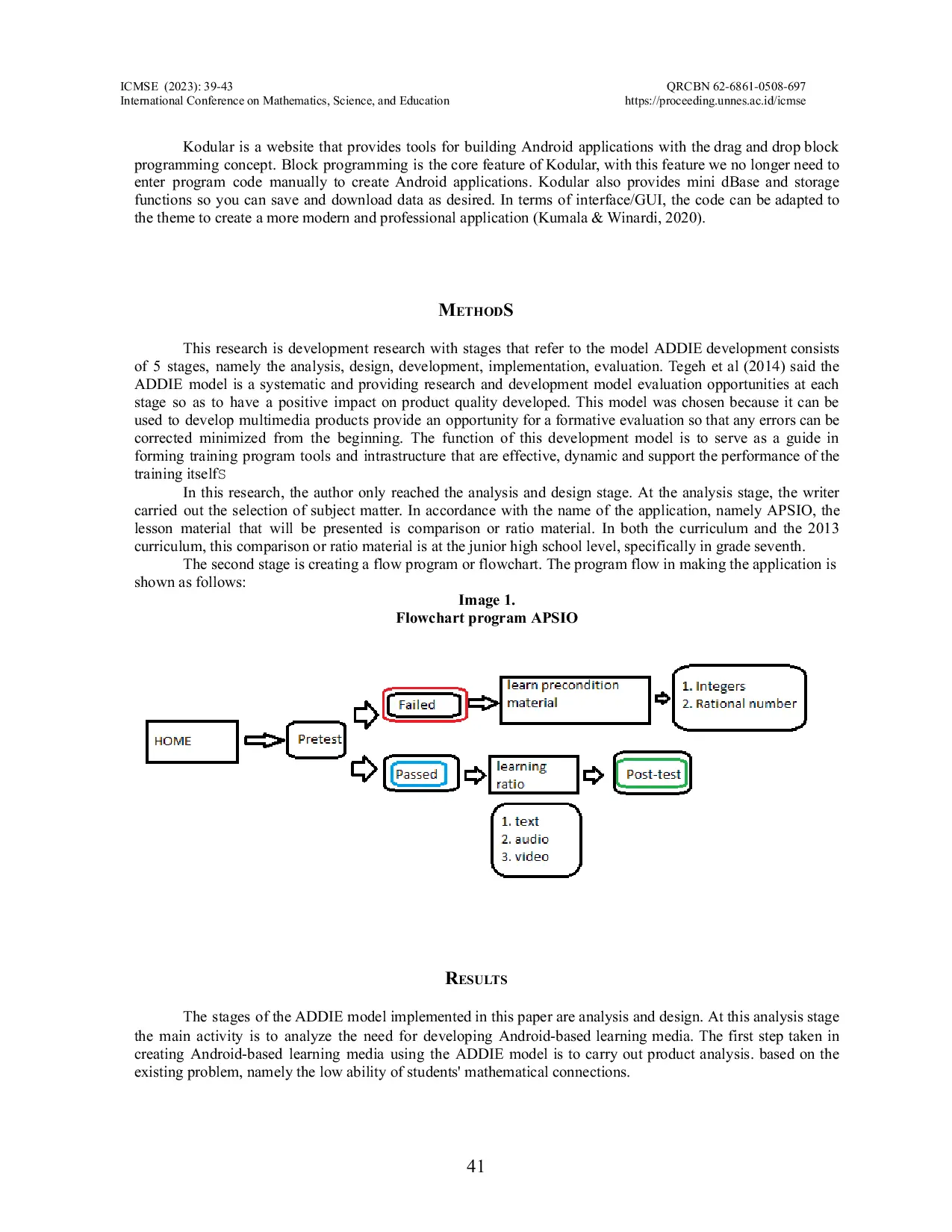 JURIS Development of APSIO to Improve Mathematical Connection Ability