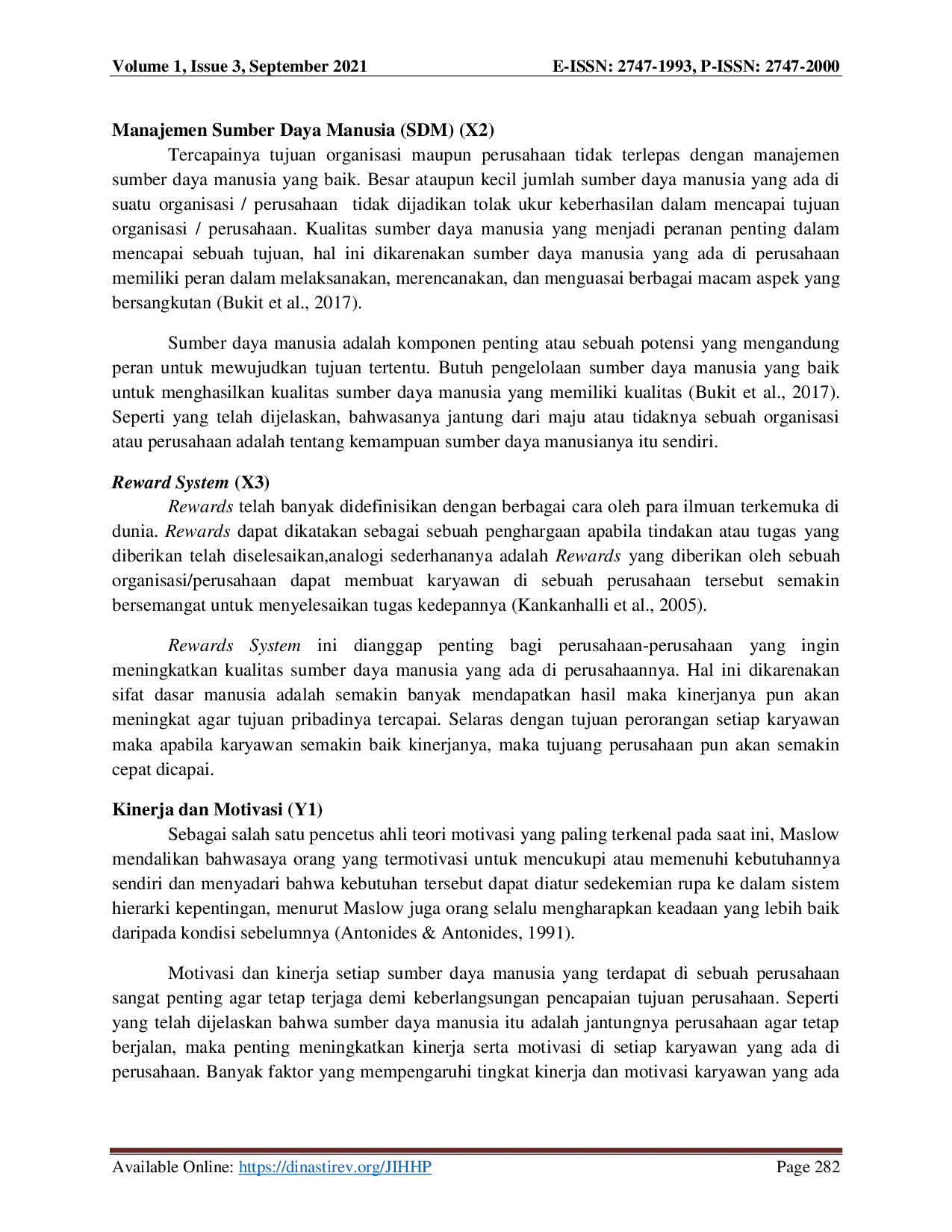 juris Analisis Pengelolaan Manajemen Sumber Daya Manusia Sdm Dalam Upaya Meningkatkan Kinerja Dan Motivasi Melalui Reward System Artikel Studi Manajemen Sumber Daya Manusia