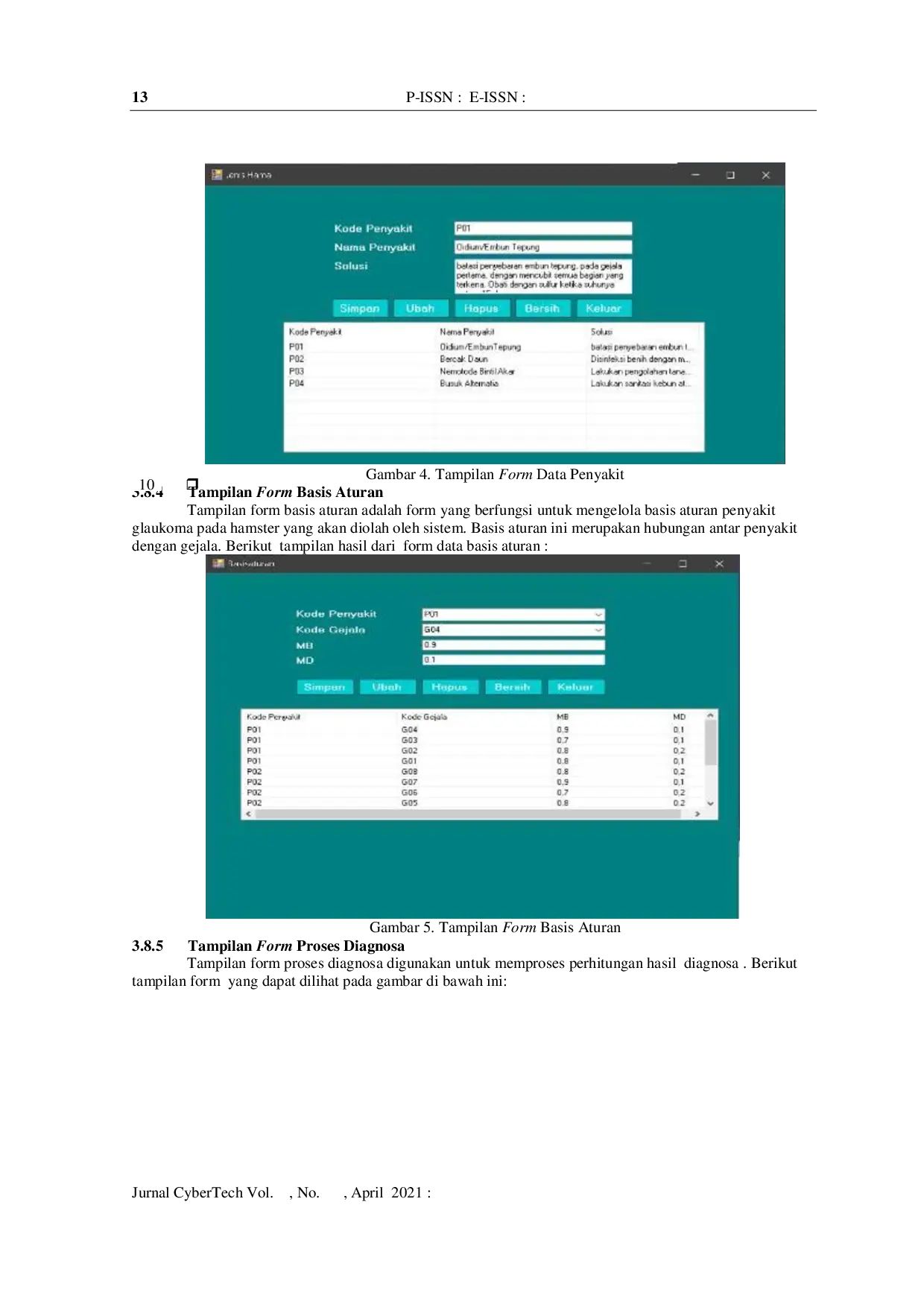 JURIS Sistem Pakar Mendiagnosa Penyakit Pada Tanaman Wortel Daucus Caarota L Dengan Menggunakan Metode Certainty Factor
