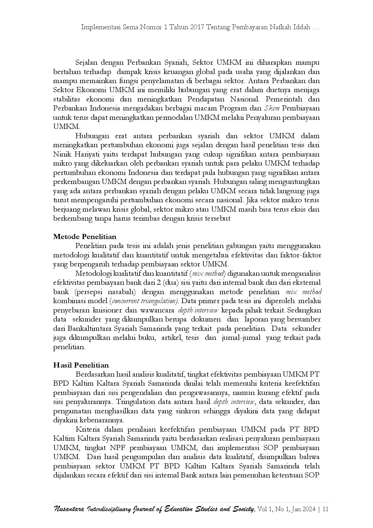 juris Analisis Efektivitas Dan Faktor Faktor Yang Berpengaruh Terhadap Realisasi Pembiayaan Sektor Ukm Di Perbankan Syariah