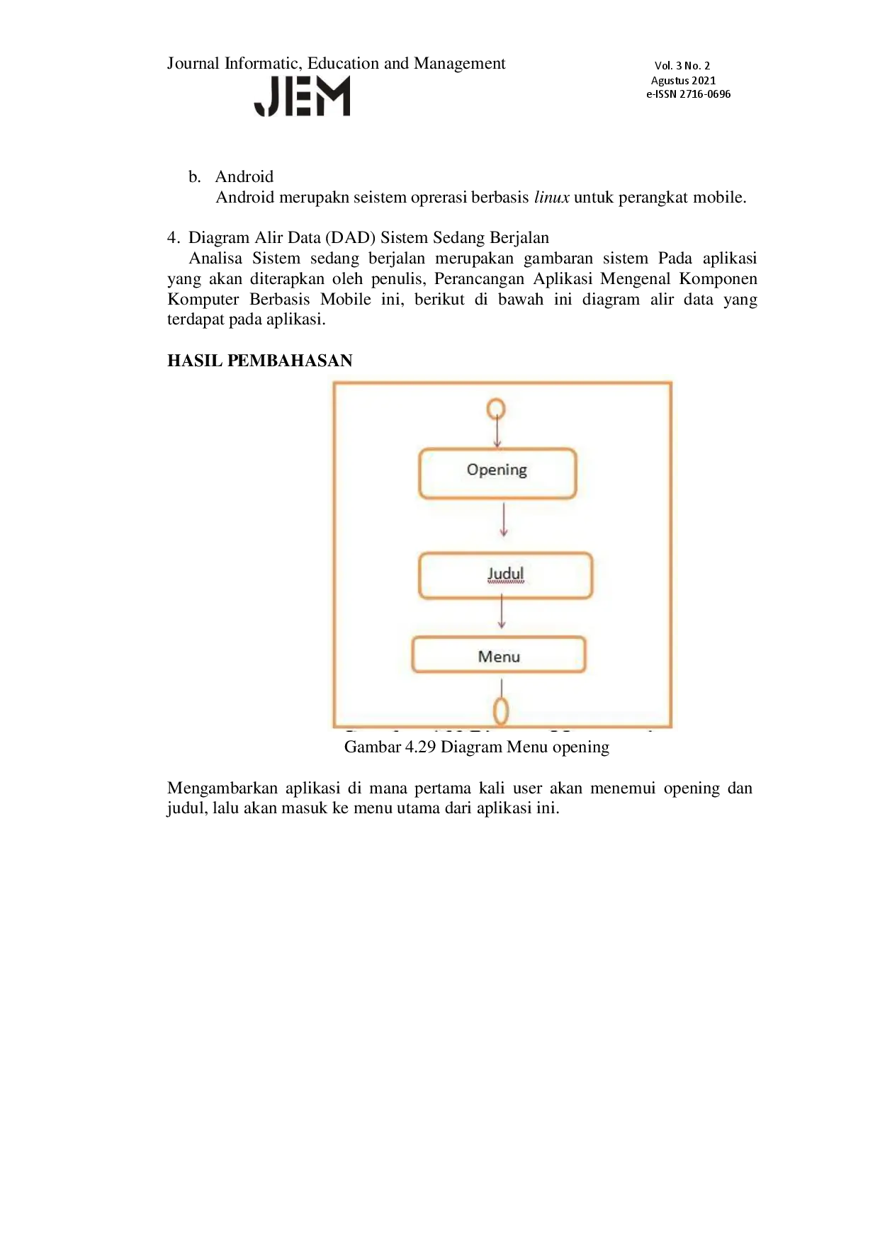 juris Perancangan Aplikasi Belajar Mengenal Komponen Komputer Berbasis Mobile