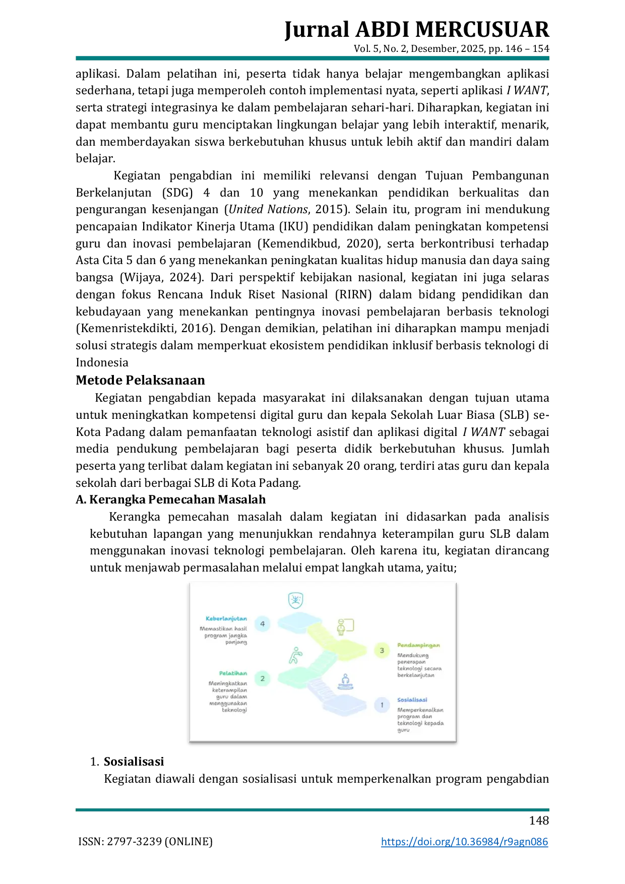 JURIS Pelatihan Pengembangan Aplikasi Digital sebagai Upaya Meningkatkan Kompetensi Teknologi Asistif bagi Guru Sekolah Luar Biasa