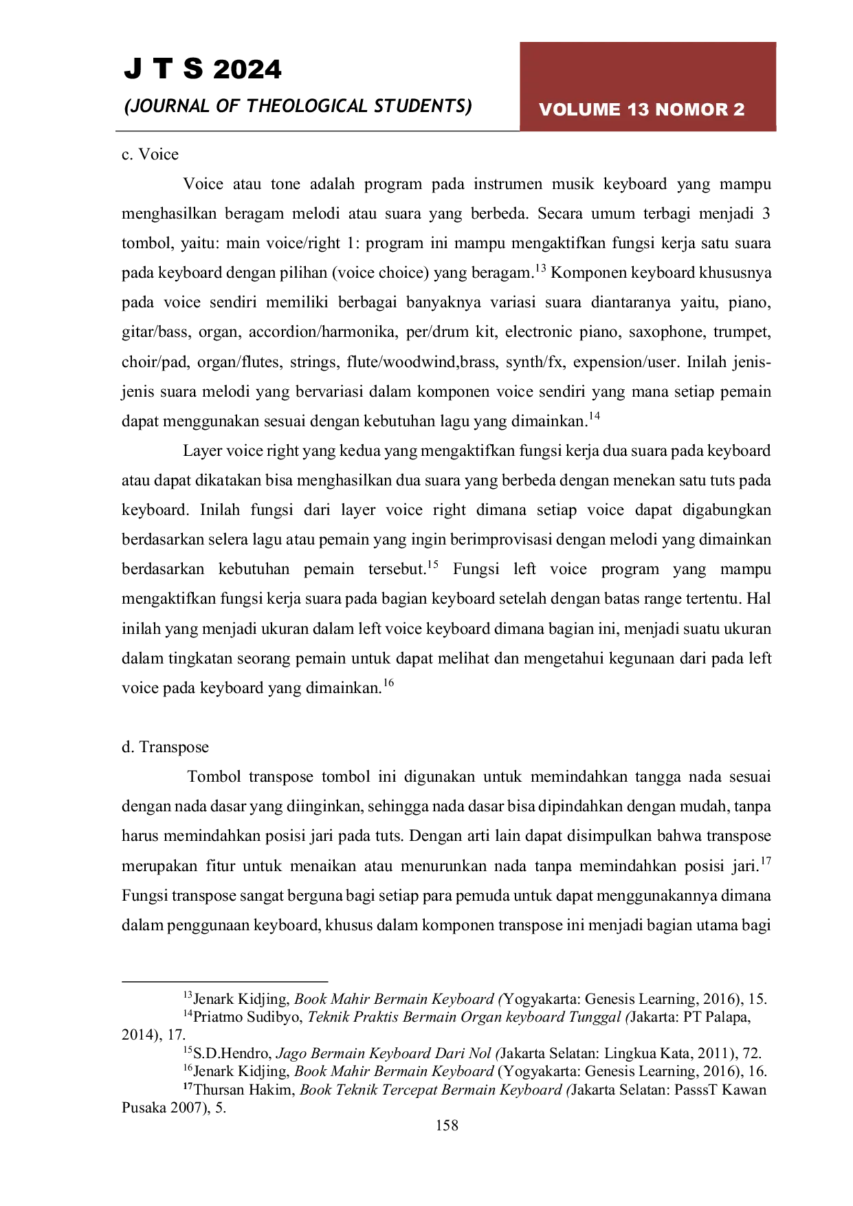 JURIS Metode Drill Pembelajaran Keyboard pada Anak Anak di GBI Langensari Wonolopo Mijen Semarang