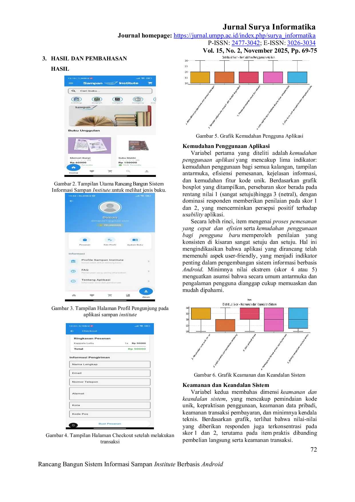 JURIS Rancang Bangun Sistem Informasi Sampan Institute Berbasis Android