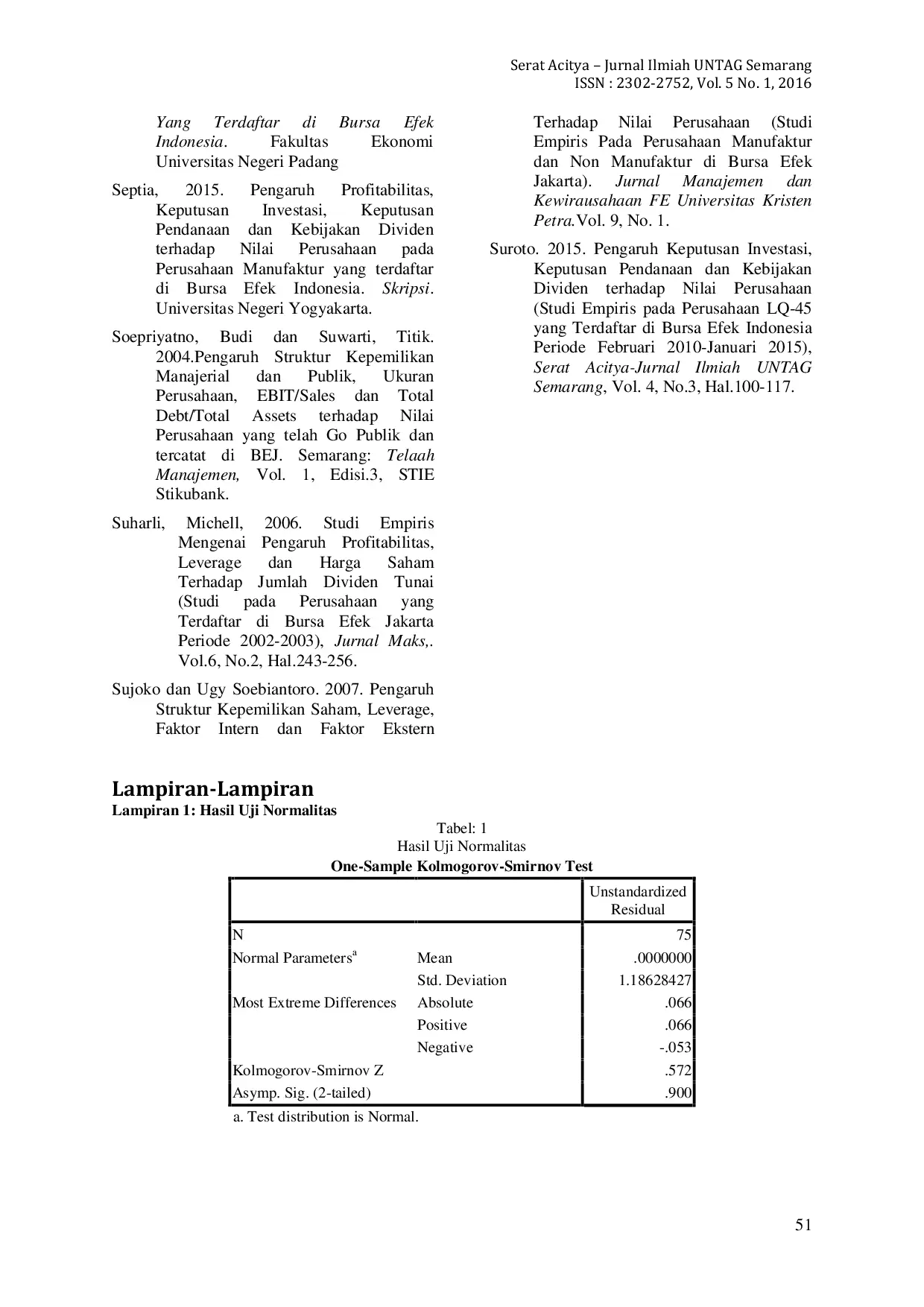 JURIS DETERMINAN NILAI PERUSAHAAN