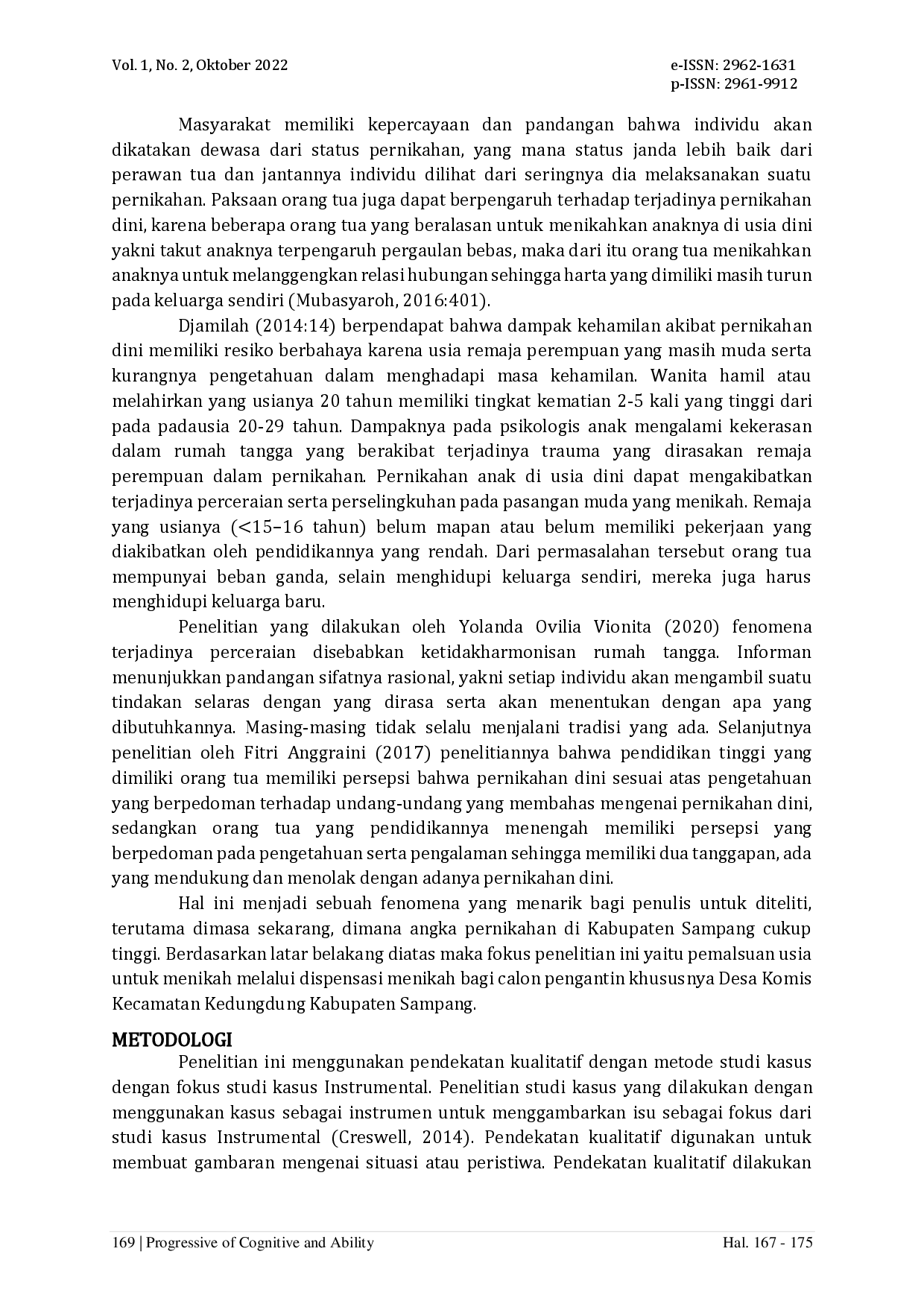 juris Pendidikan Orang Tua terhadap Pernikahan Dini Akibat Pemalsuan Umur