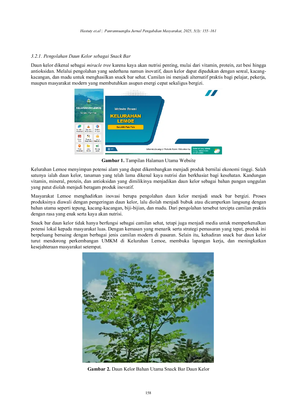 JURIS Optimalisasi Peran Mahasiswa KKN dalam Mendukung Pembangunan Desa Berbasis Potensi Lokal