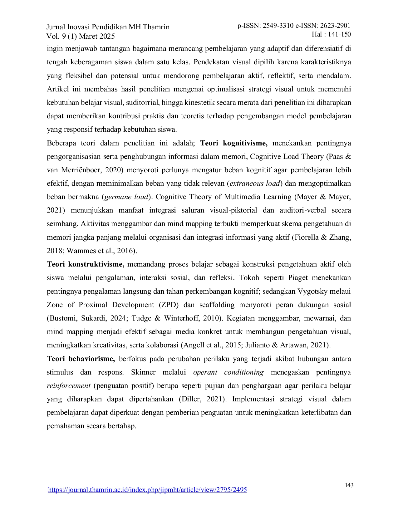 JURIS Learning Style Visual Strategies Optimization of Visual Strategies to Enhance Learning Styles Differences A Classroom Action Research CAR