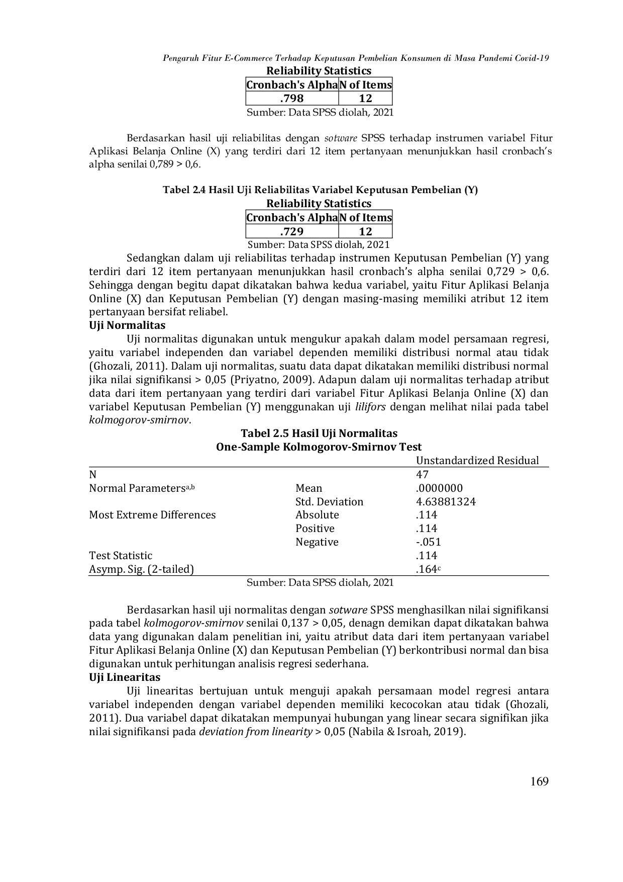 JURIS Pengaruh Fitur E Commerce Terhadap Keputusan Pembelian Konsumen di Masa Pandemi Covid 19