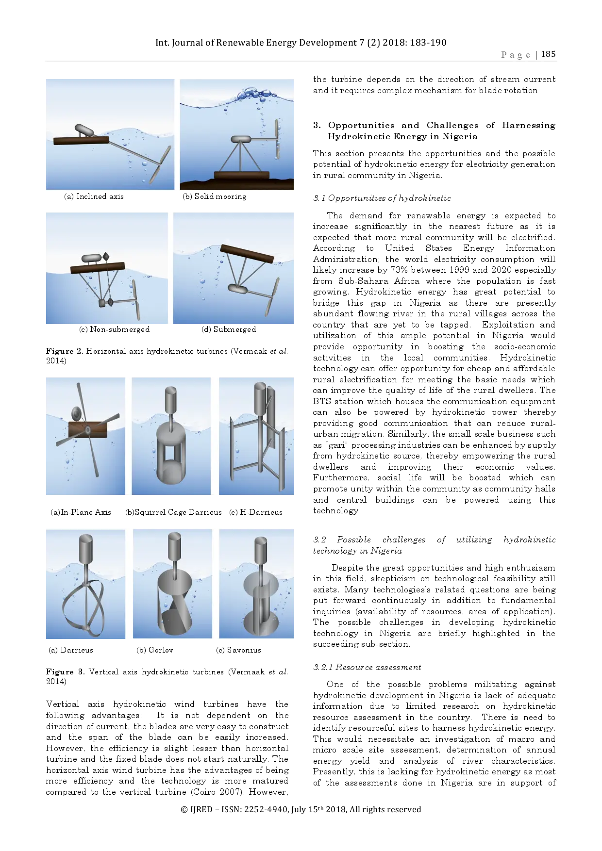 juris Hydrokinetic Energy Opportunity for Rural Electrification in Nigeria