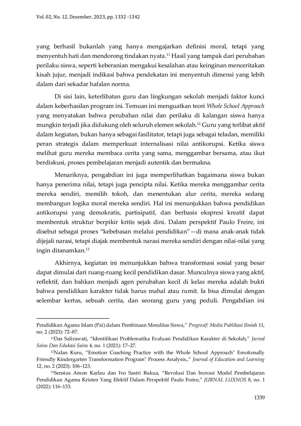 JURIS Pendidikan Antikorupsi Sejak Dini Media Komik dan Storytelling untuk Siswa MI KH Ahmad Dahlan Jatigreges Pace Nganjuk