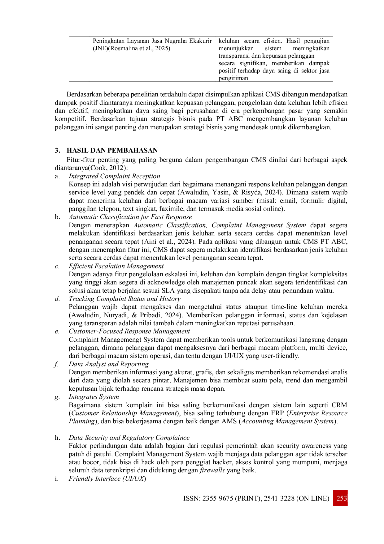 JURIS Strategi Penerapan Sistem Keluhan Terpadu Berbasis Mobile Pada PT ABC