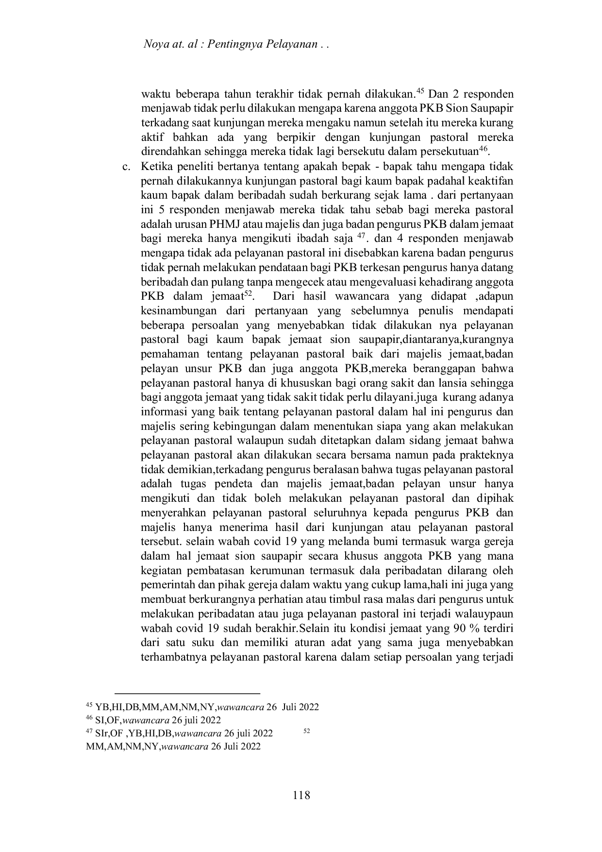 JURIS Pentingnya Pelayanan Pastoral Kepada Anggota Pkb