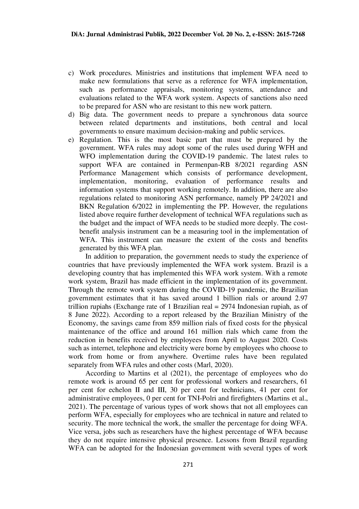 JURIS Bureaucratic Reform Analysis Of Work From Anywhere Policy Plans For Asn