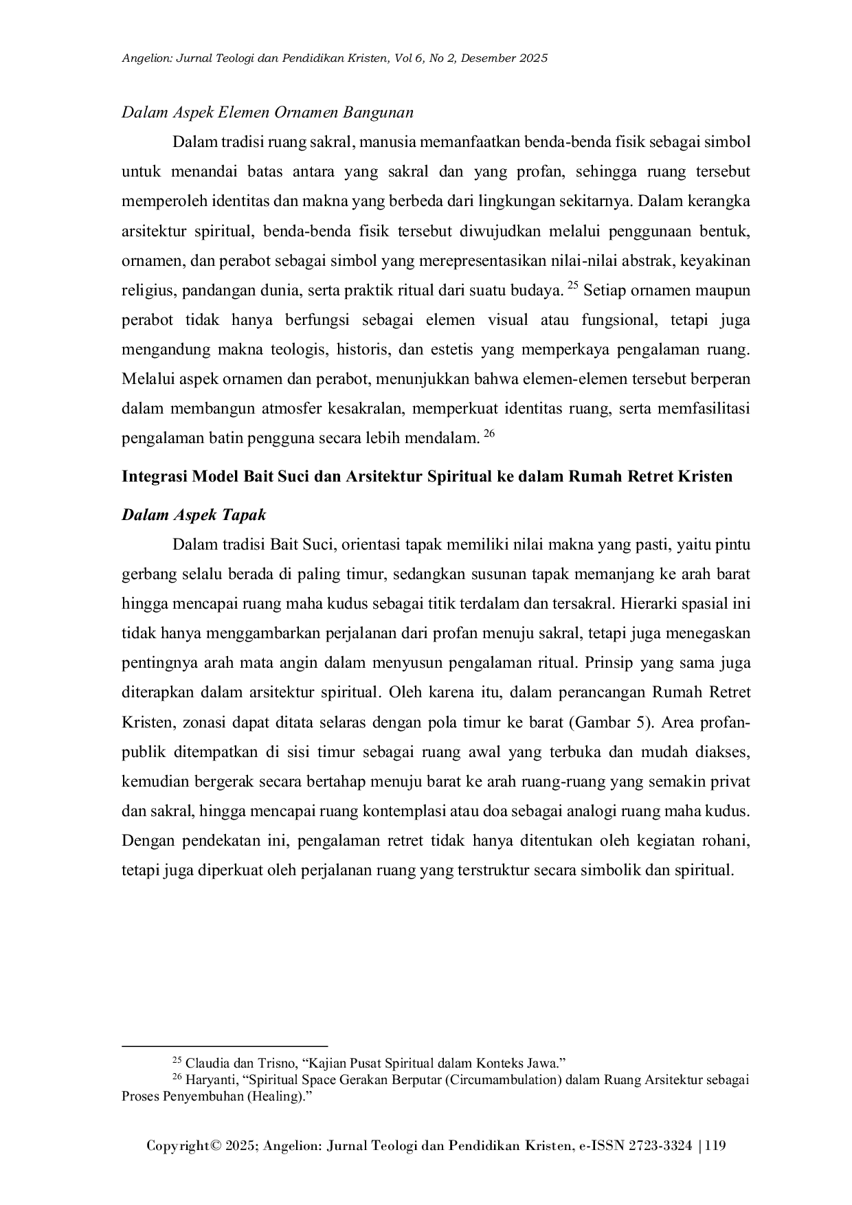 JURIS Model Bait Suci Yerusalem dan Penerapannya dalam Arsitektur Spiritual Rumah Retret Kristen