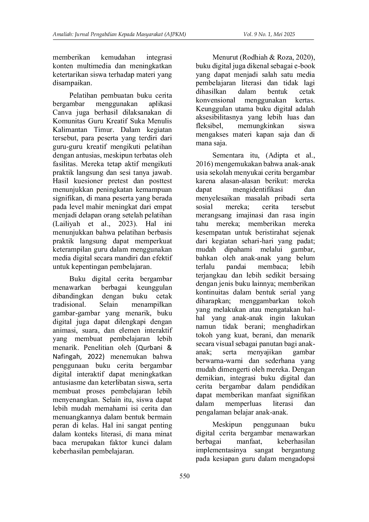 JURIS Sosialisasi Dan Pelatihan Guru Membuat Buku Digital Cerita Bergambar Sebagai Pendukung Pembelajaran Literasi Siswa