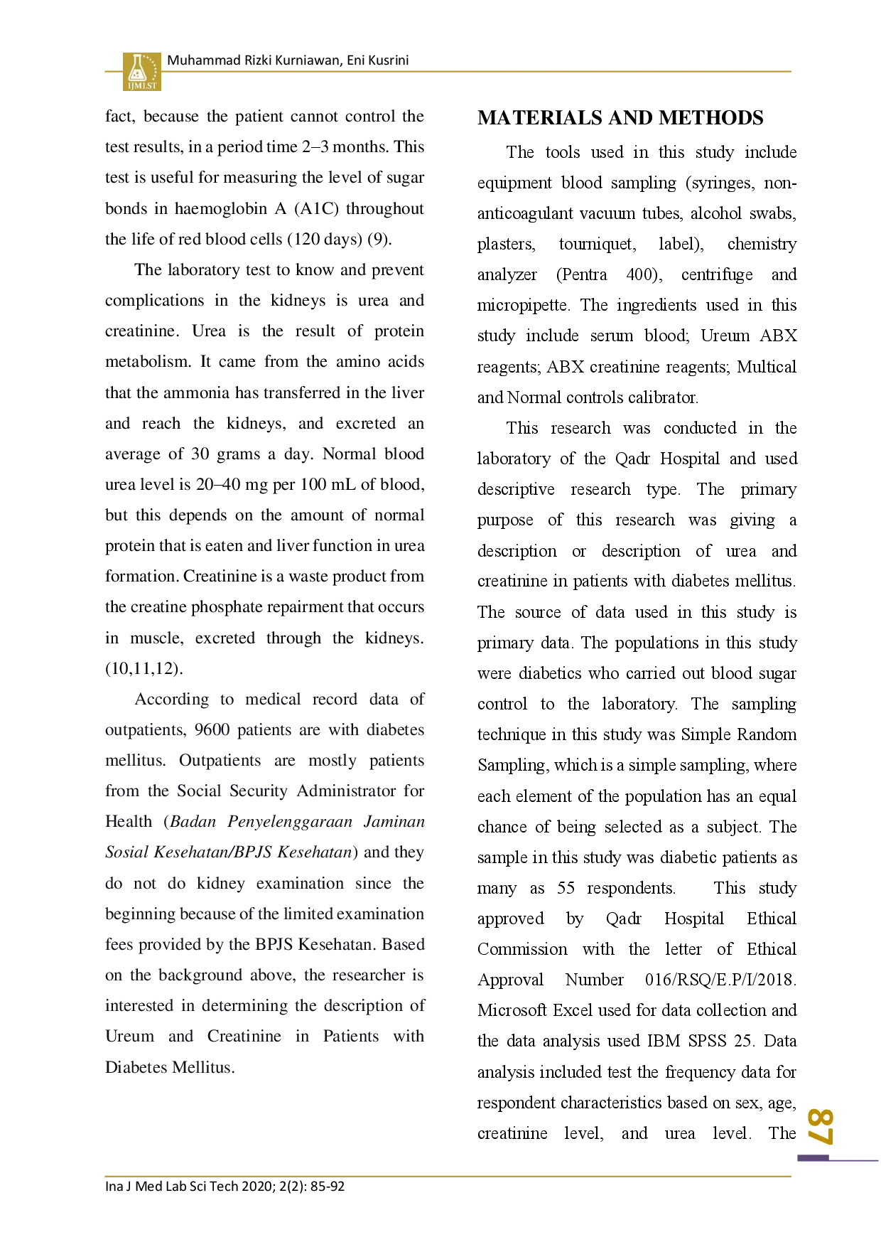 juris Pemanfaatan Limbah Kulit Pisang Sebagai Bahan Baku Pembuatan Pulp Kertas