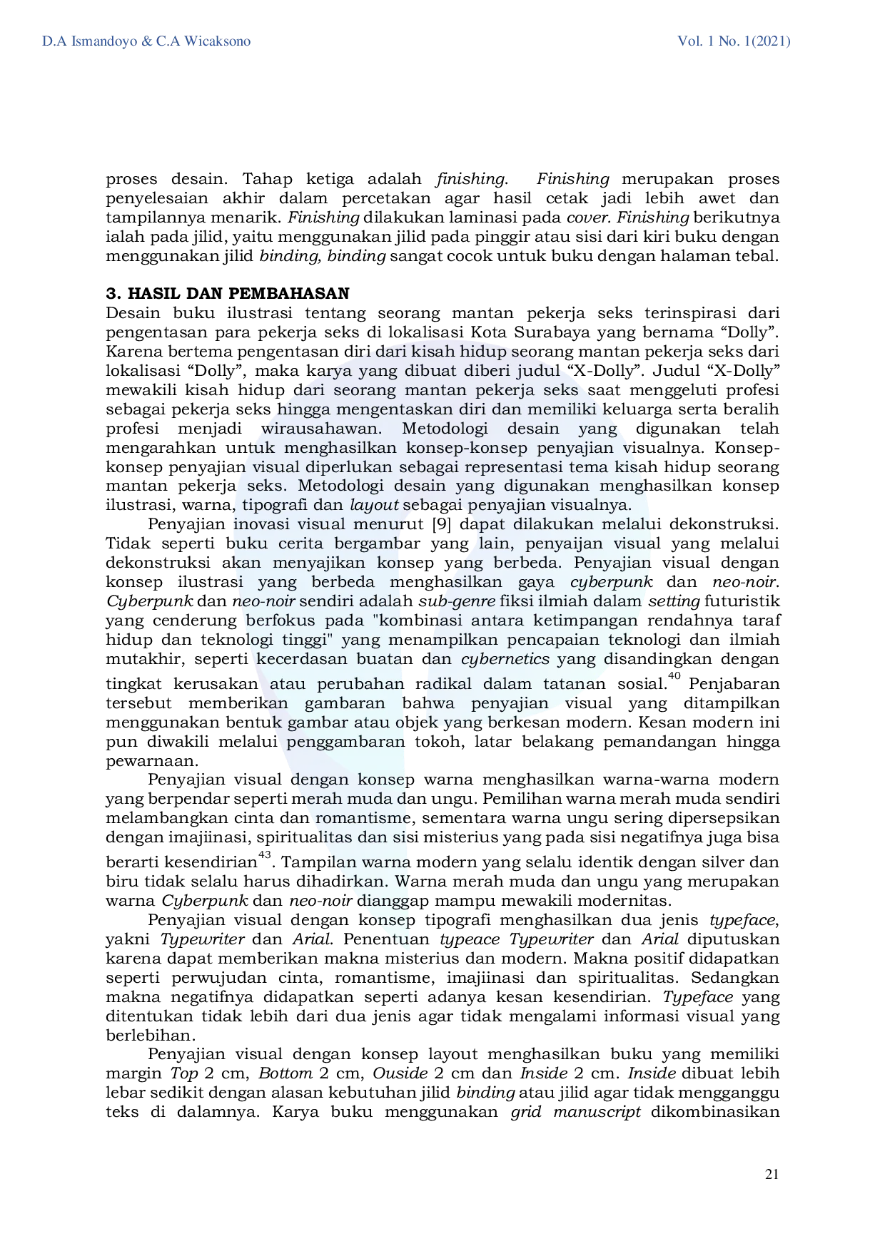 JURIS Desain Buku Ilustrasi Tentang Seorang Mantan Pekerja Seks