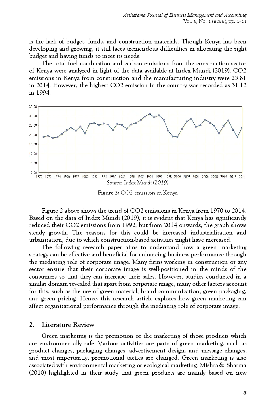 juris Impact of Green Marketing Strategy on Business Performance Mediating Role of Corporate Image in Construction Industry of Kenya