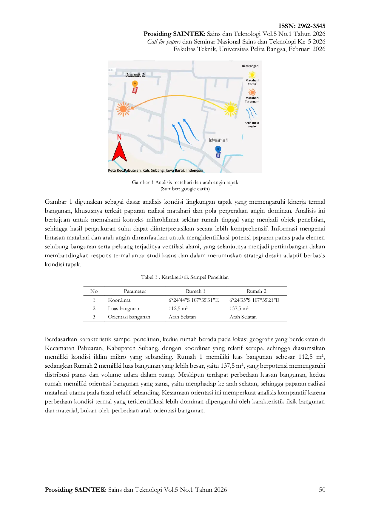 JURIS Pengembangan Model Desain Adaptif untuk Rumah Tinggal Eksisting di Pabuaran Kabupaten Subang Berdasarkan Analisis Risiko Panas Ekstrem