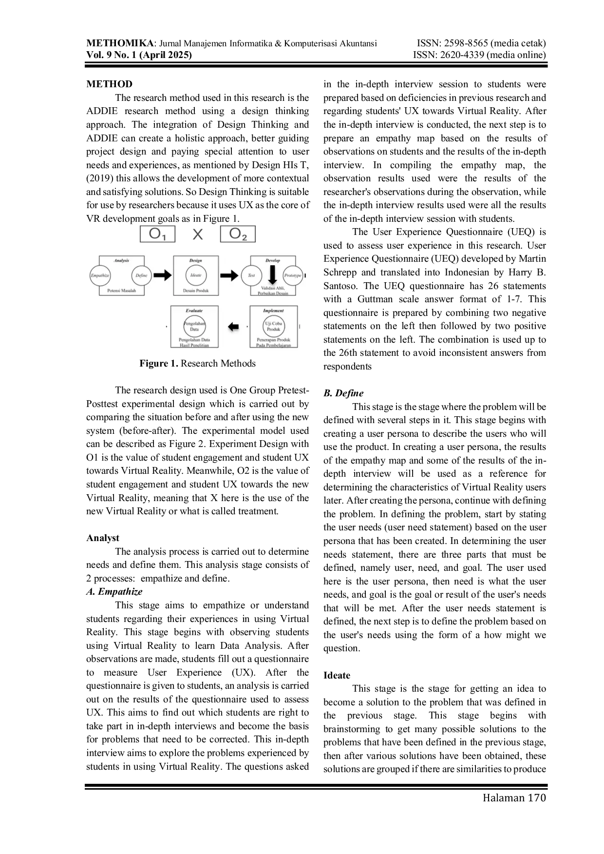 JURIS Innovative Virtual Reality Learning Media With a Problem Based Learning Model to Enhance Cognitive Engagement