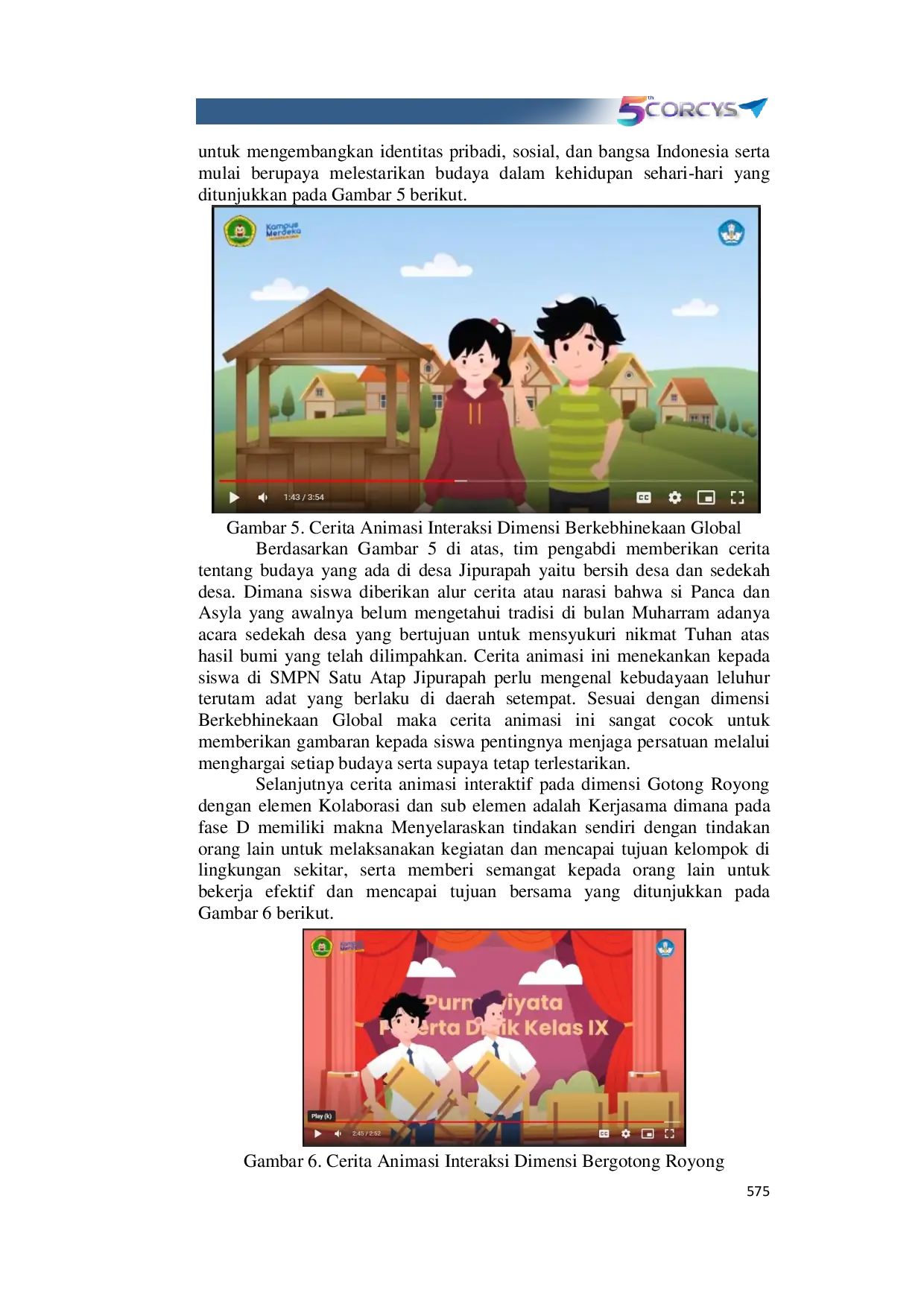 JURIS Pelatihan Pemahaman Substansi Dimensi Nilai Profil Pelajar Pancasila Pada Sekolah Penggerak Melalui Cerita Animasi Interaktif