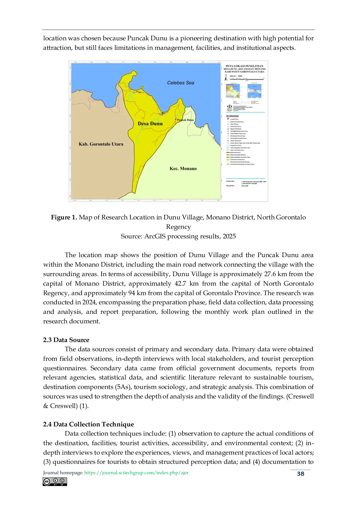 JURIS Strategies for the Development of Sustainable Tourism Potential in Puncak Dunu North Gorontalo