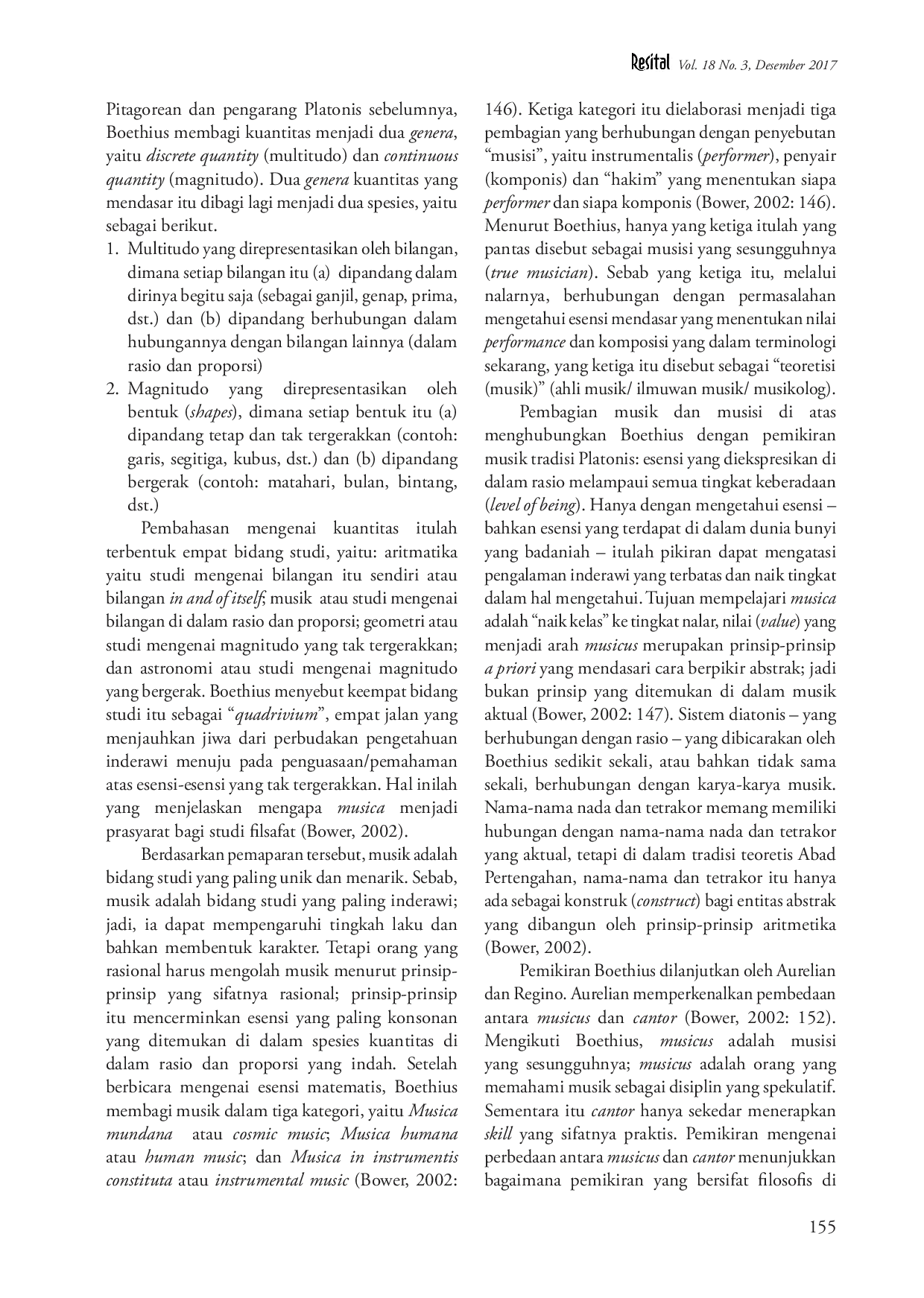 juris Disrupsi dalam Musik