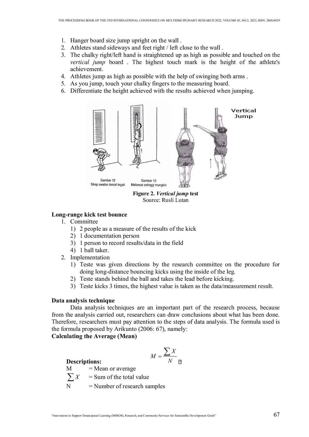 JURIS The Relationship between Limb Power with Distance Kick Soar Far Using The Inner Feet Side in Carlos FC Football Club Aceh Besar