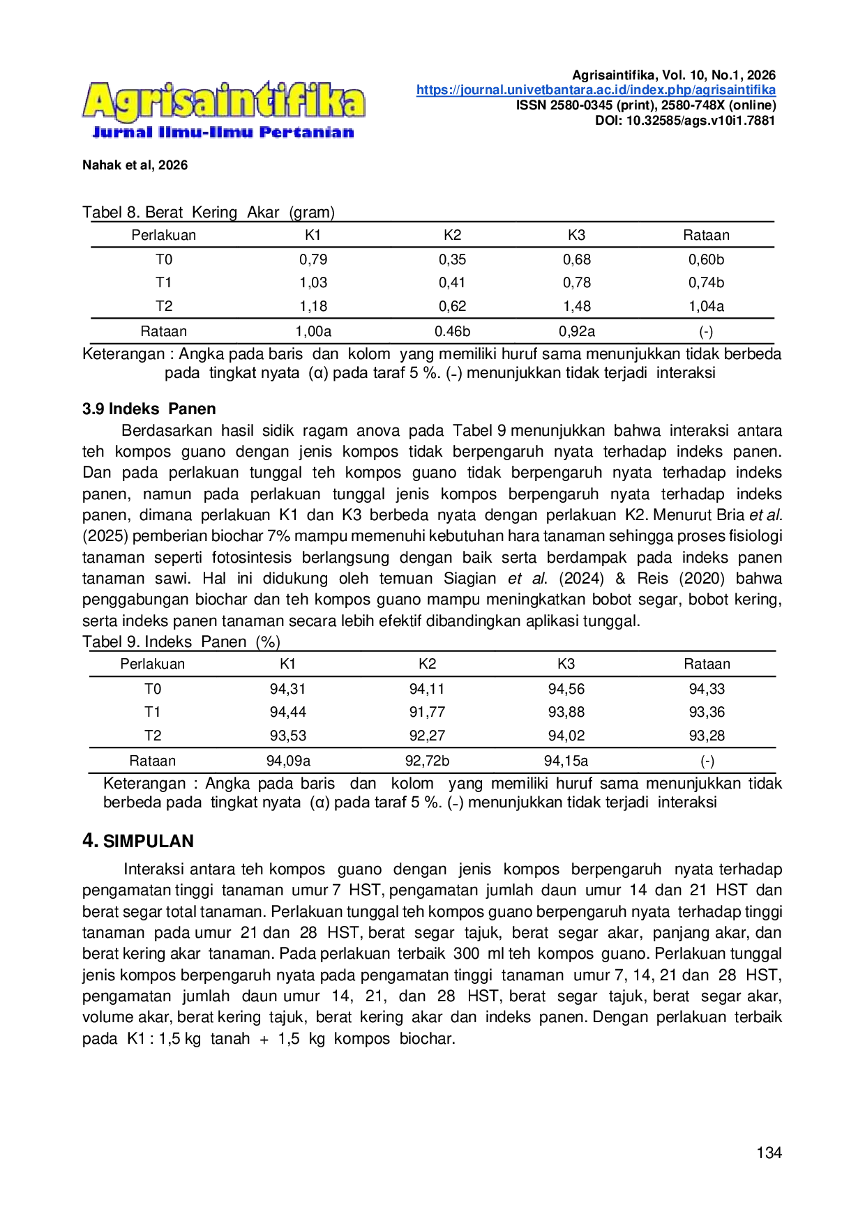JURIS THE EFFECT OF GUANO COMPOST AND COMPOST TYPES ON THE GROWTH AND YIELD OF CAISIM MUSTARD Brassica juncea L IN DRY LANDS
