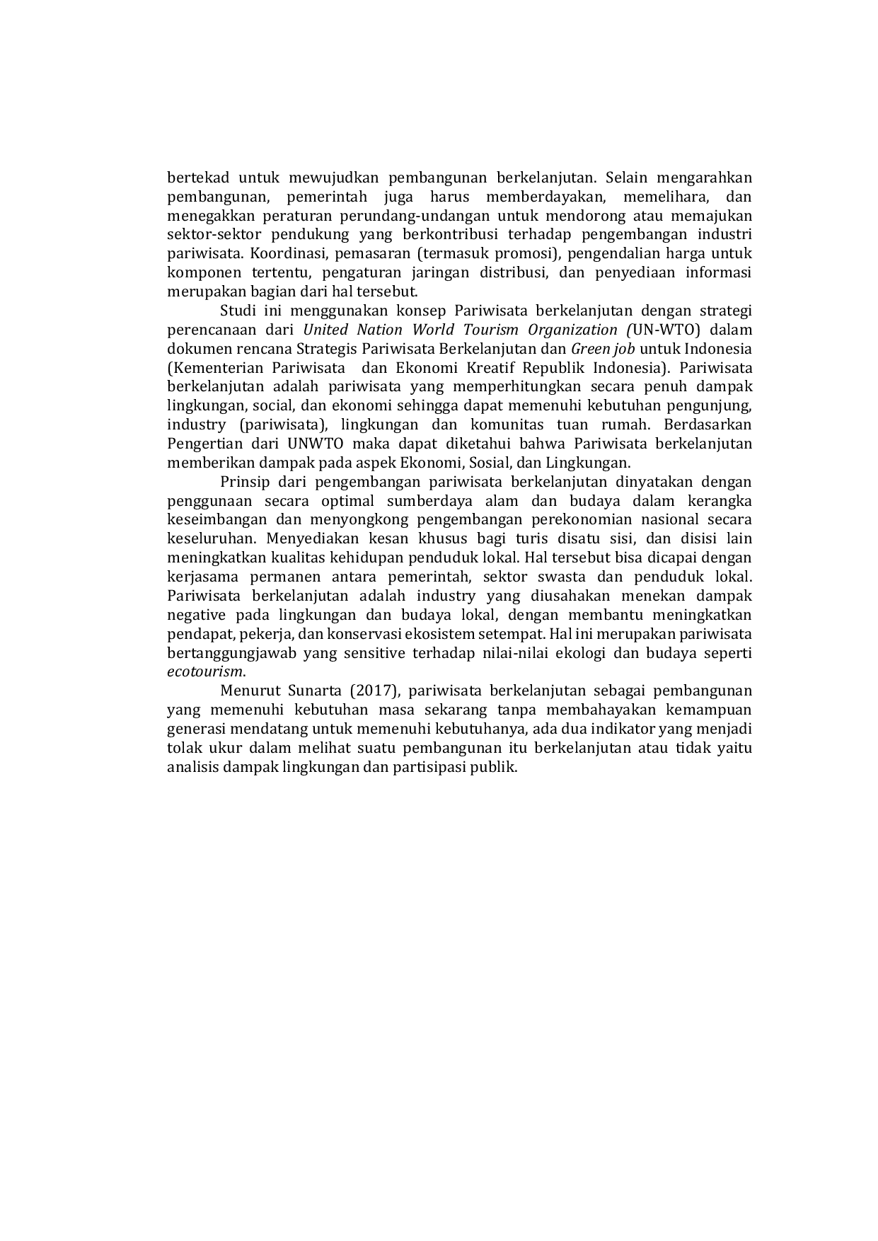 JURIS Strategi Pengembangan Agrowisata Saung Padi Kito di Kelurahan Teluk Dawan Kecamatan Muara Sabak Barat Kabupaten Tanjung Jabung Timur