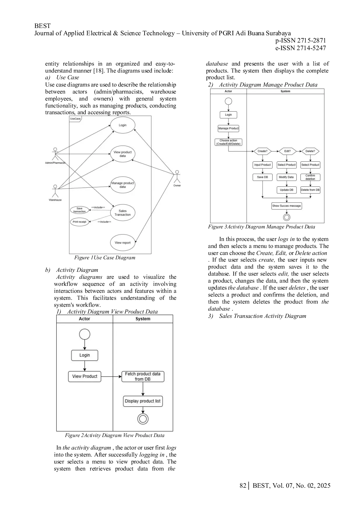 JURIS Design and Construction of Pharmacy Sales Information System