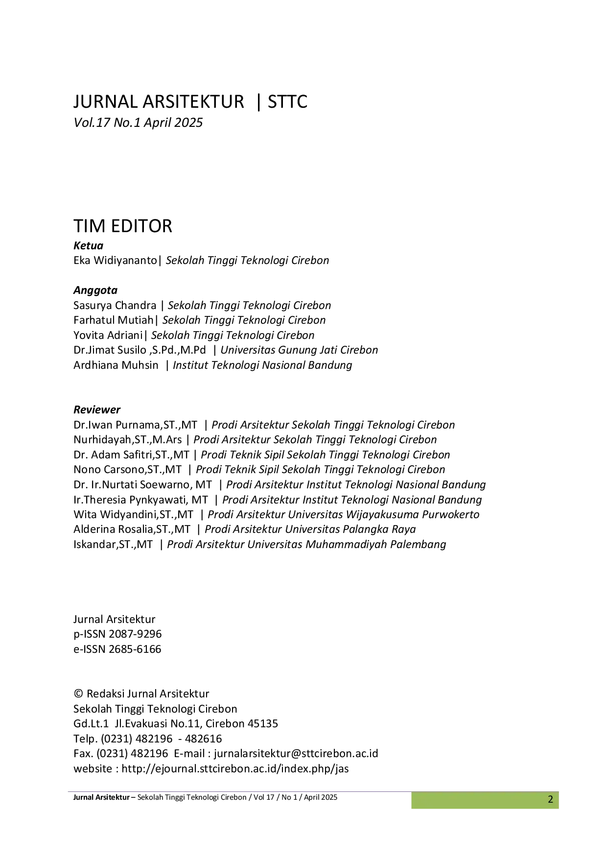 JURIS Penerapan Konsep Ekologi Pada Re Desain Taman Kober Di Purwokerto