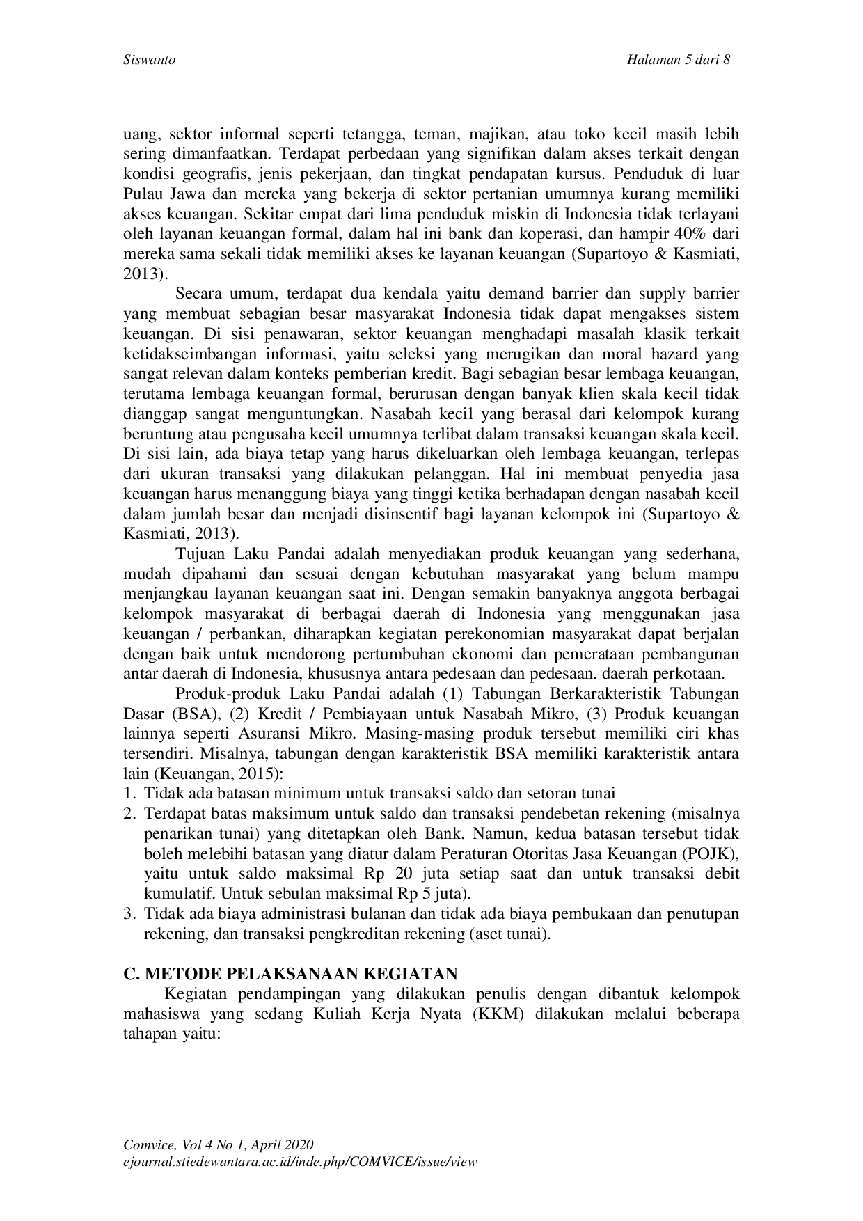 juris Pengembangan Rumah Keuangan Islam Menuju Kemandirian Masyarakat Pedesaan