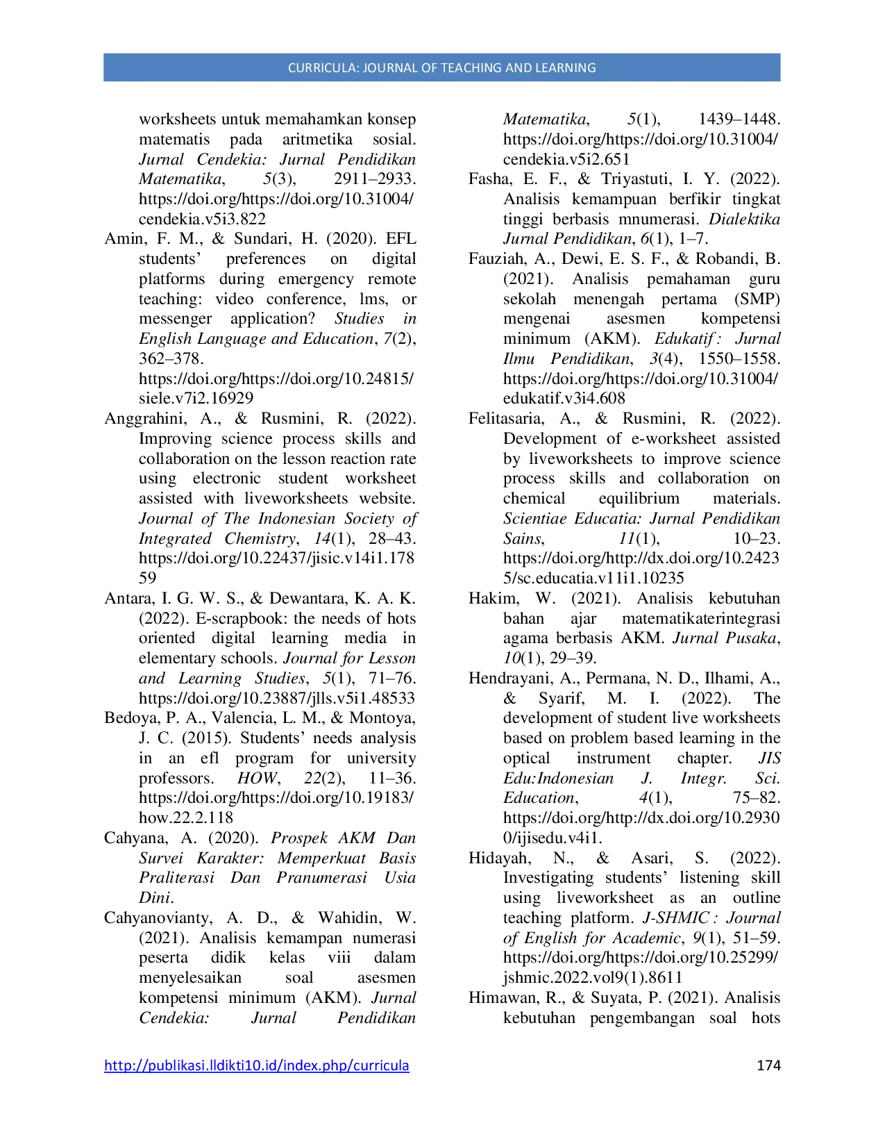 JURIS Requirement Assessment for Digital Reading Literacy Minimum Competency on Assessment Questions