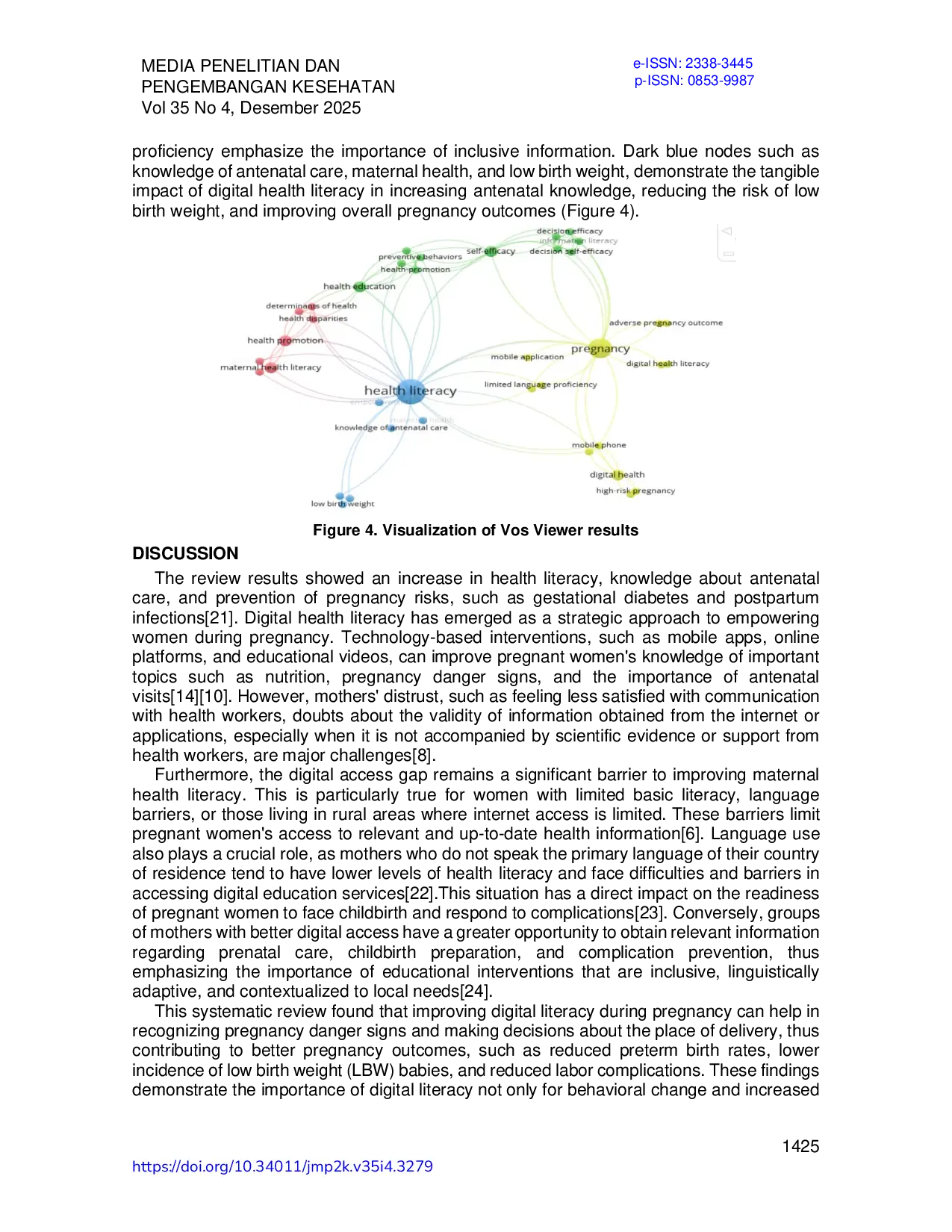 JURIS The Effectiveness of Digital Health Literacy and Online Education on Knowledge Antenatal Care and Anxiety Among Pregnant Women A Systematic Literature Review