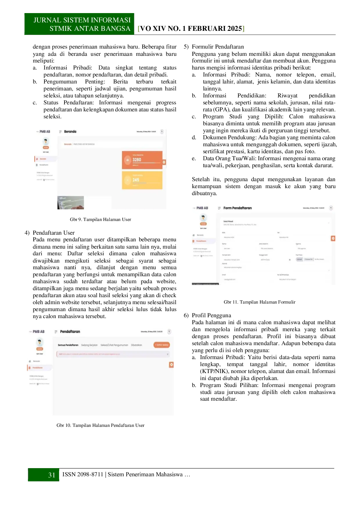 JURIS Sistem Penerimaan Mahasiswa Cerdas Baru Berbasis Web