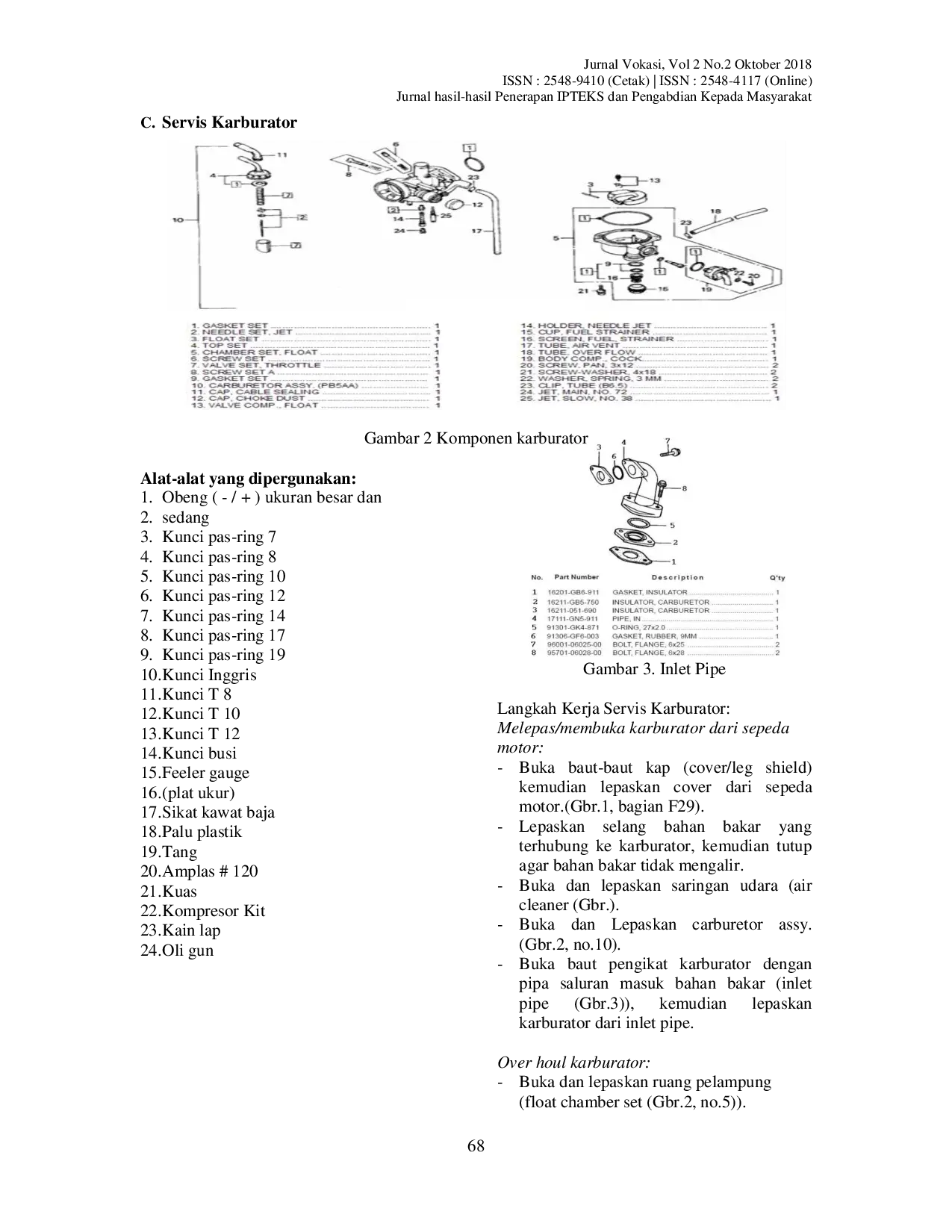 JURIS Pelatihan Servis Sepeda Motor Untuk Pemuda Gampong Meunasah Mesjid Puenteut Kecamatan Blang Mangat Pemerintah Kota Lhokseumawe