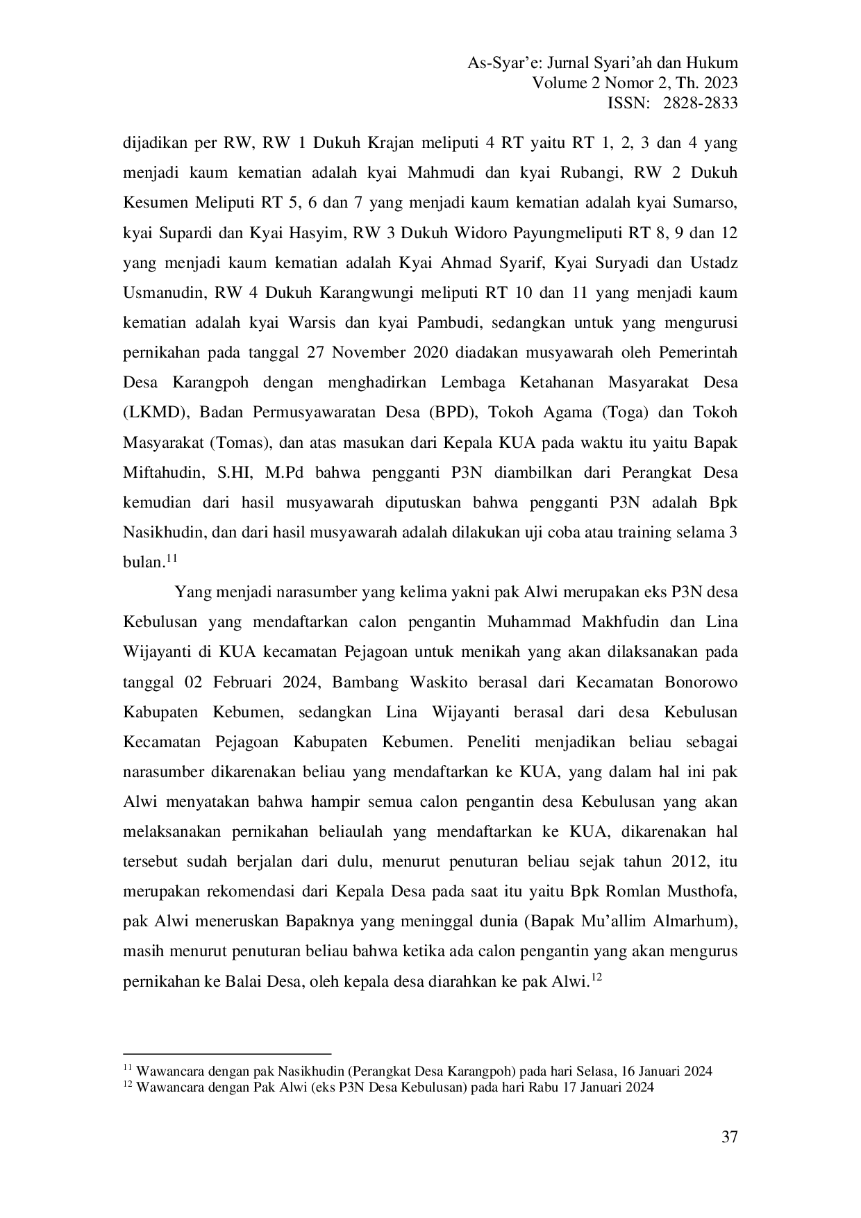 JURIS Perilaku Calon Pengantin dalam Pendaftaran Pernikahan