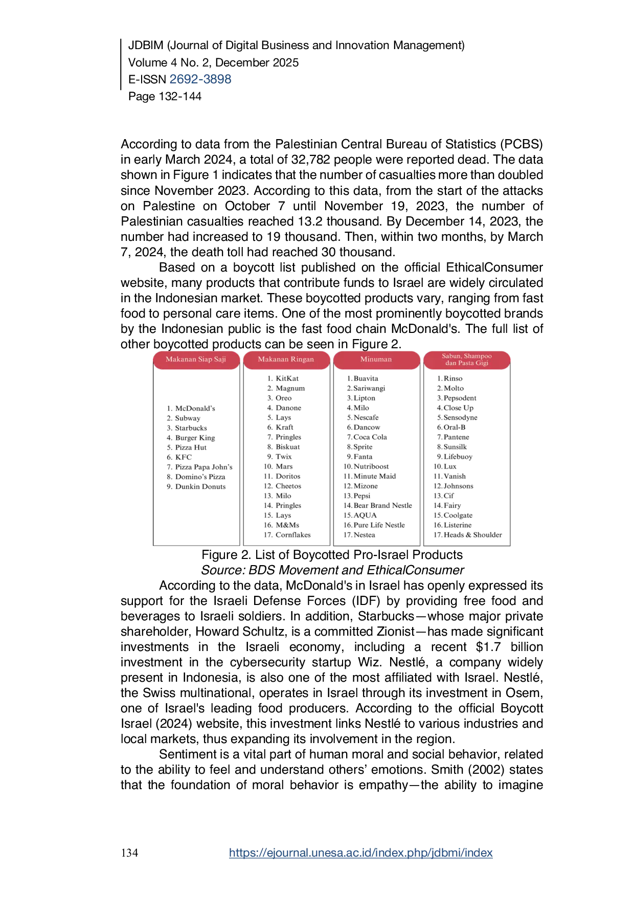 JURIS Sentiment Analysis on Social Media Regarding the Boycott of Pro Israel Products Using Machine Learning