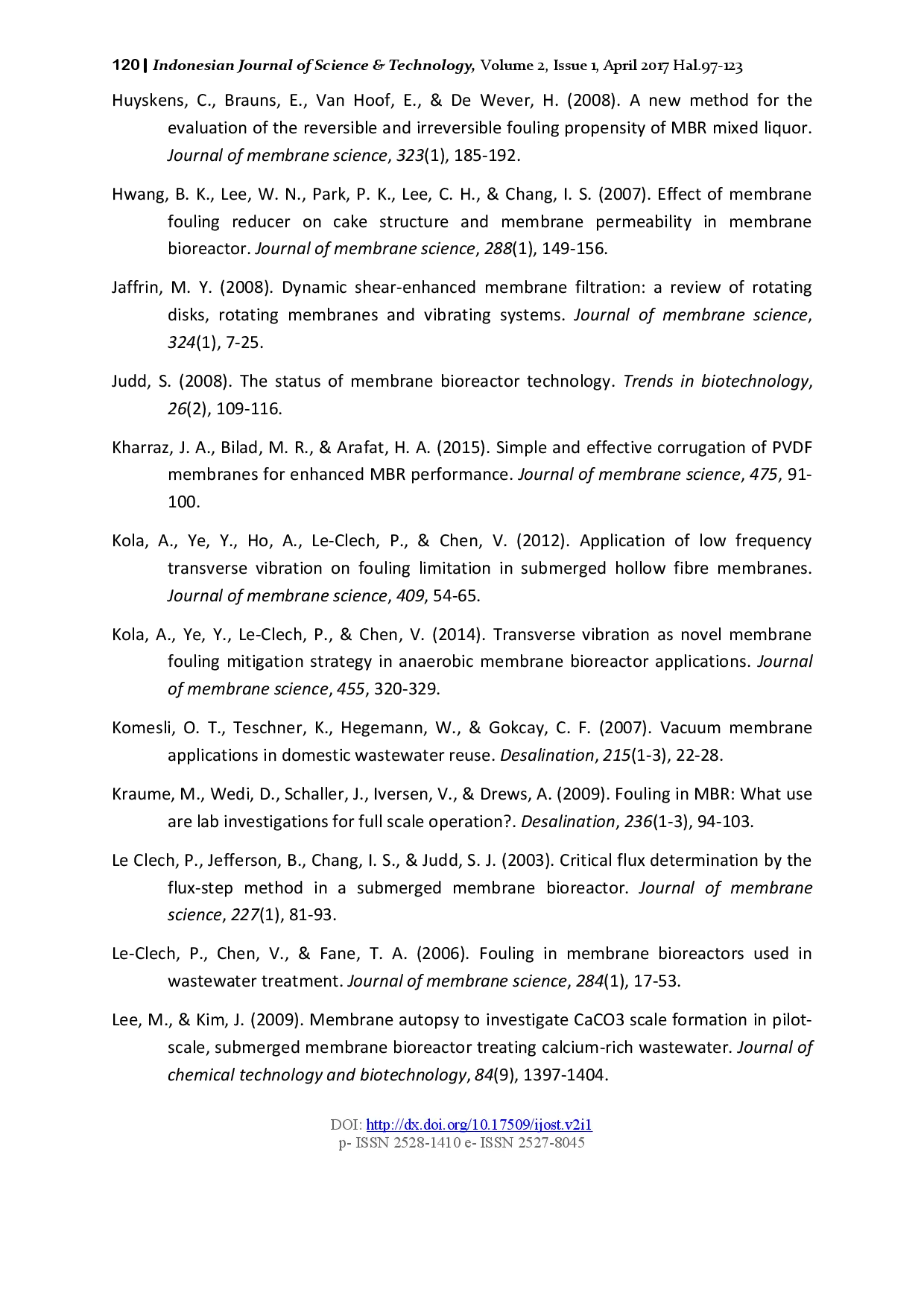 juris Membrane Bioreactor for Domestic Wastewater Treatment Principles Challanges and Future Research Directions