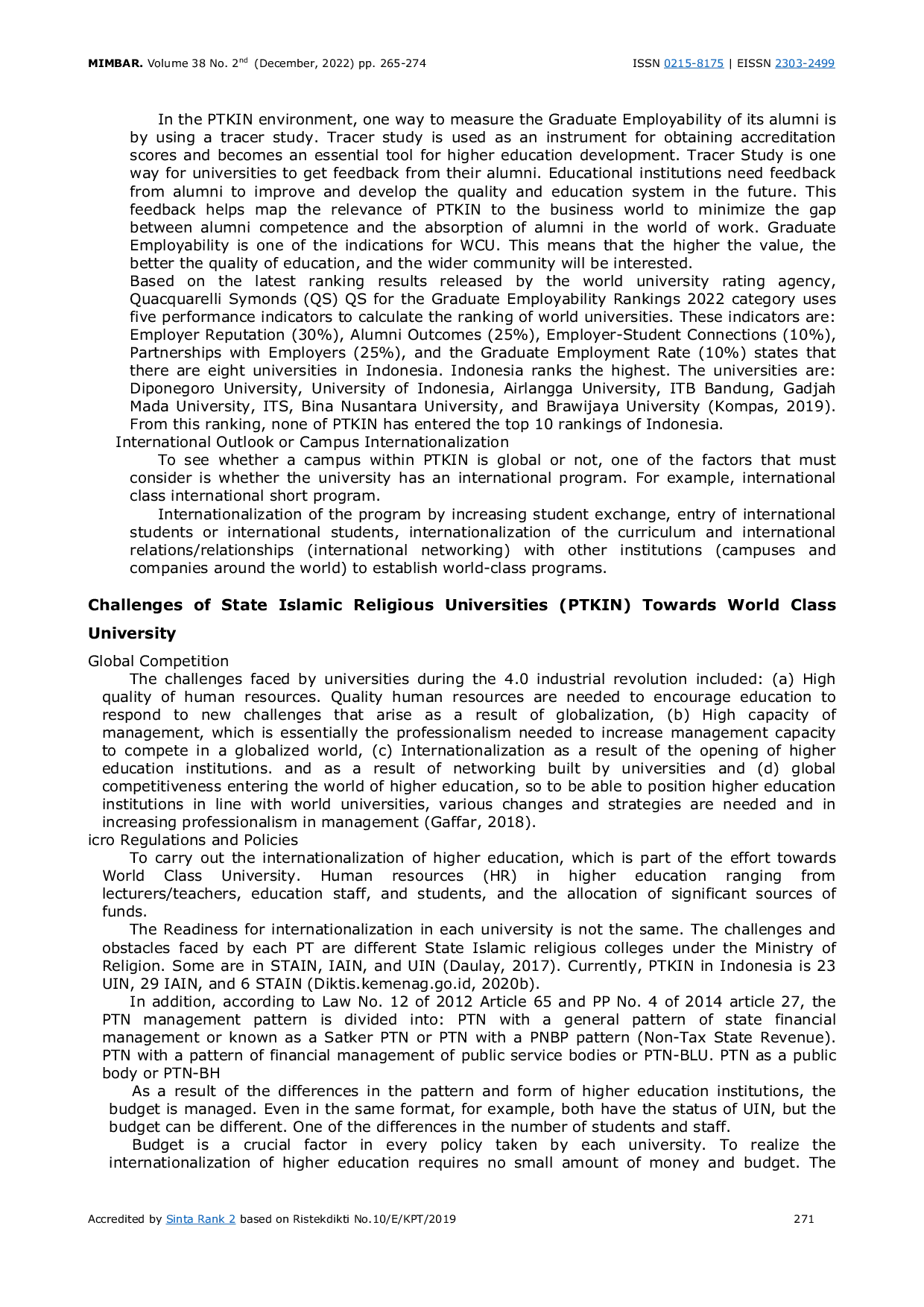 JURIS Management Strategy of International Students in Higher Education State Islamic Religion