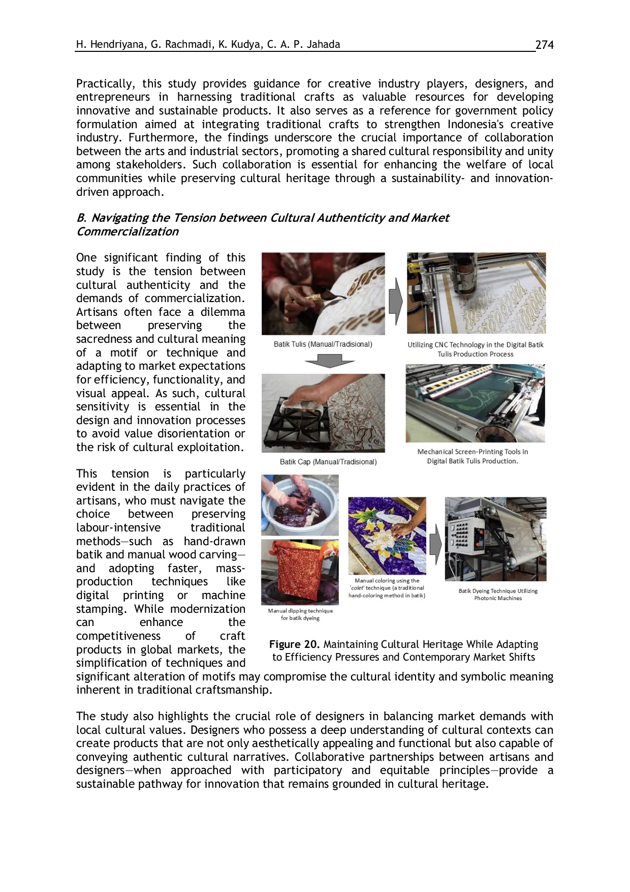 JURIS Revitalizing Traditional Crafts Bridging Cultural Heritage and Innovation in Indonesia s Creative Economy