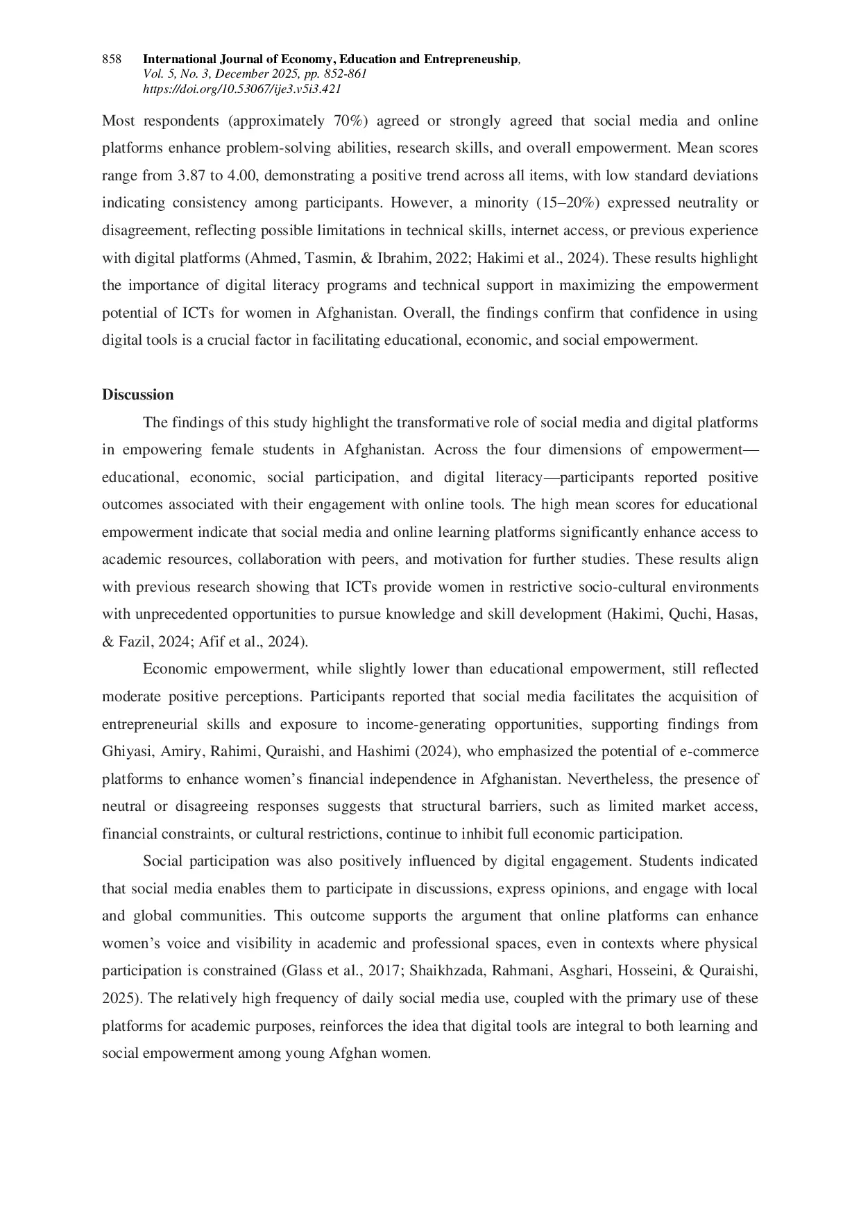 JURIS The Role of Social Media in Promoting Women s Empowerment in Afghanistan