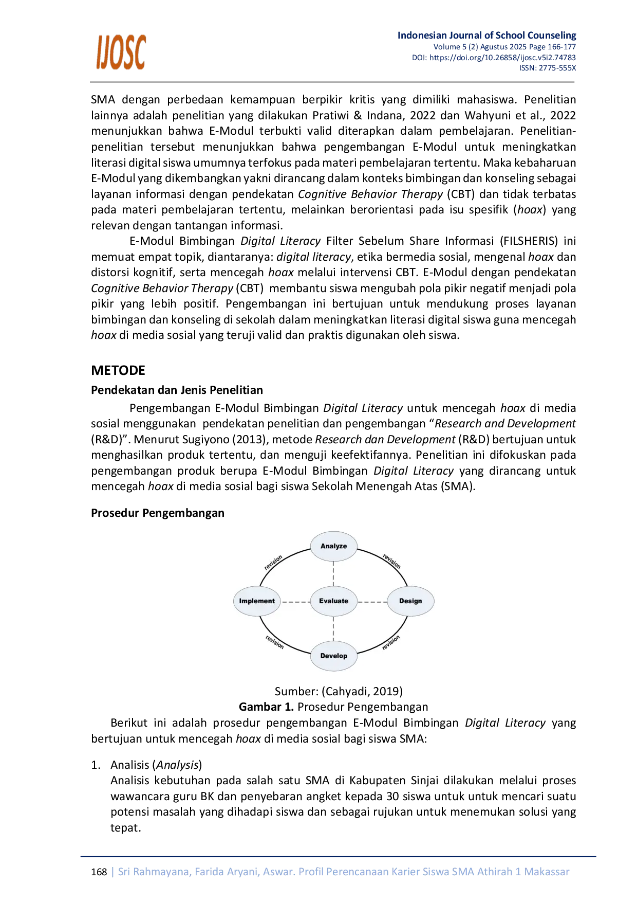 JURIS FILSHERIS Inovasi E Modul Bimbingan Digital Literacy Untuk Mencegah Hoax di Media Sosial