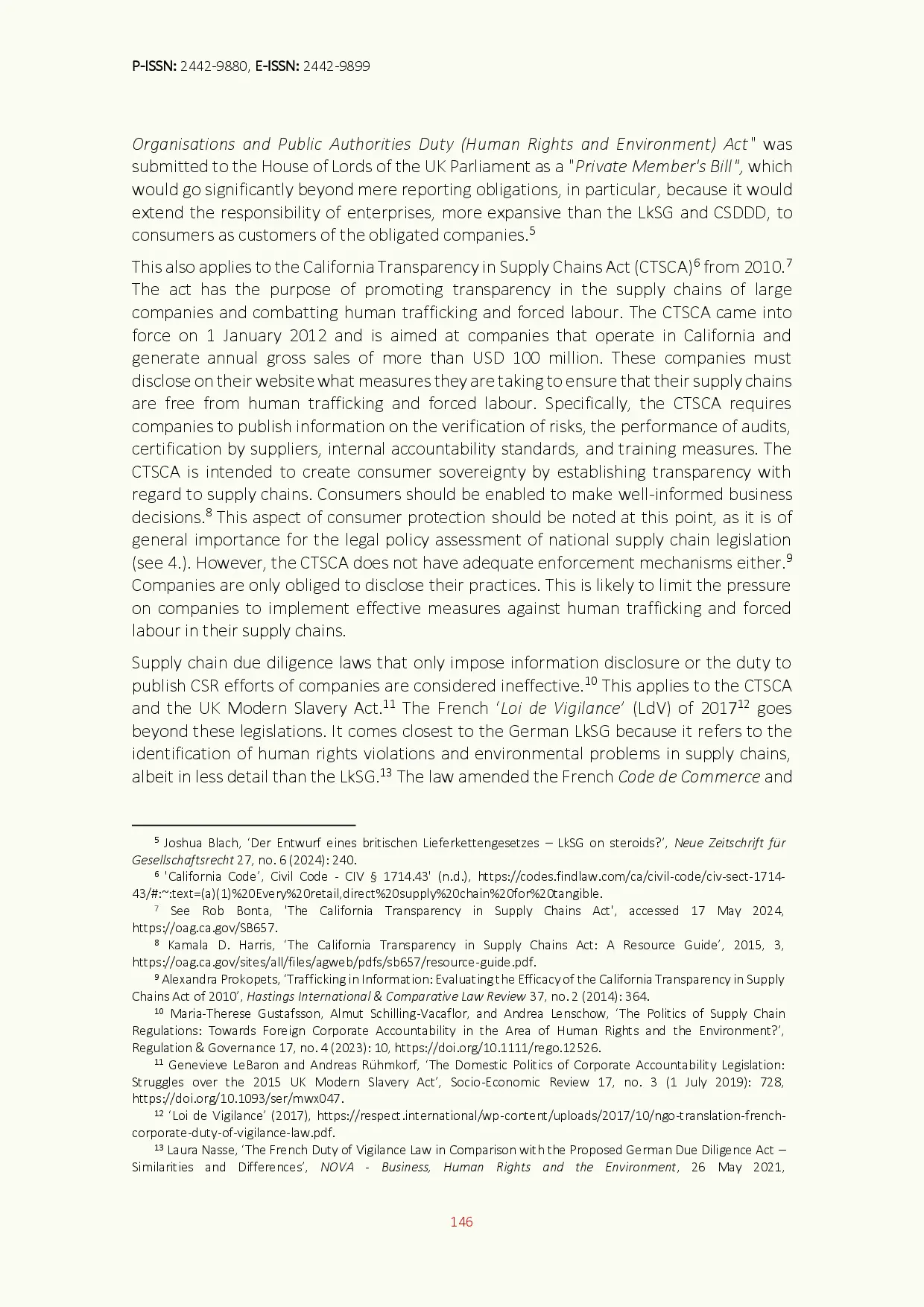 juris Civil Law Conflict of Laws and Extraterritoriality in the European Supply Chain Due Diligence Law