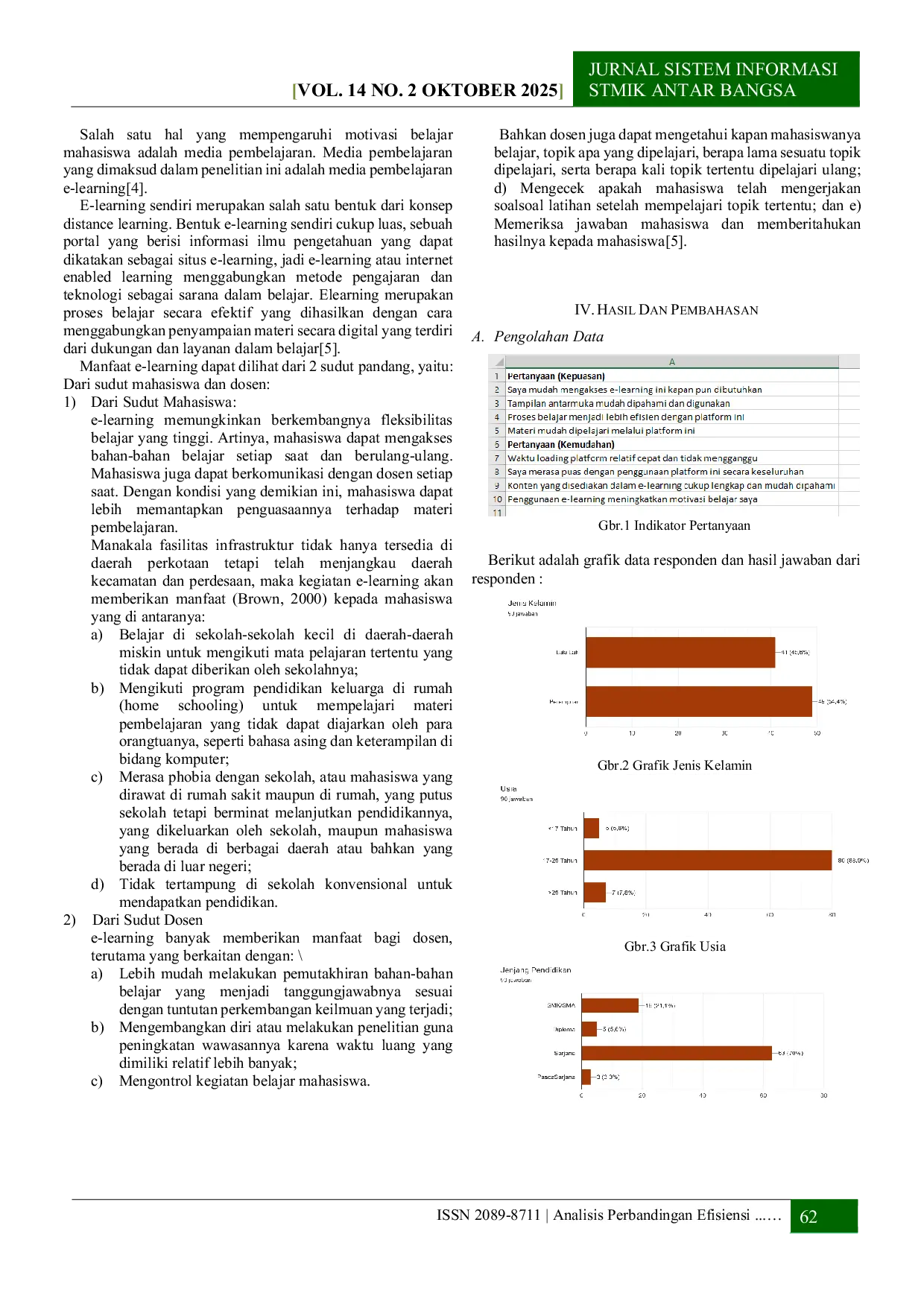 JURIS Analisis Perbandingan Efisiensi Penggunaan E Learning Berbasis Website dan Aplikasi Mobile dalam Proses Pembelajaran